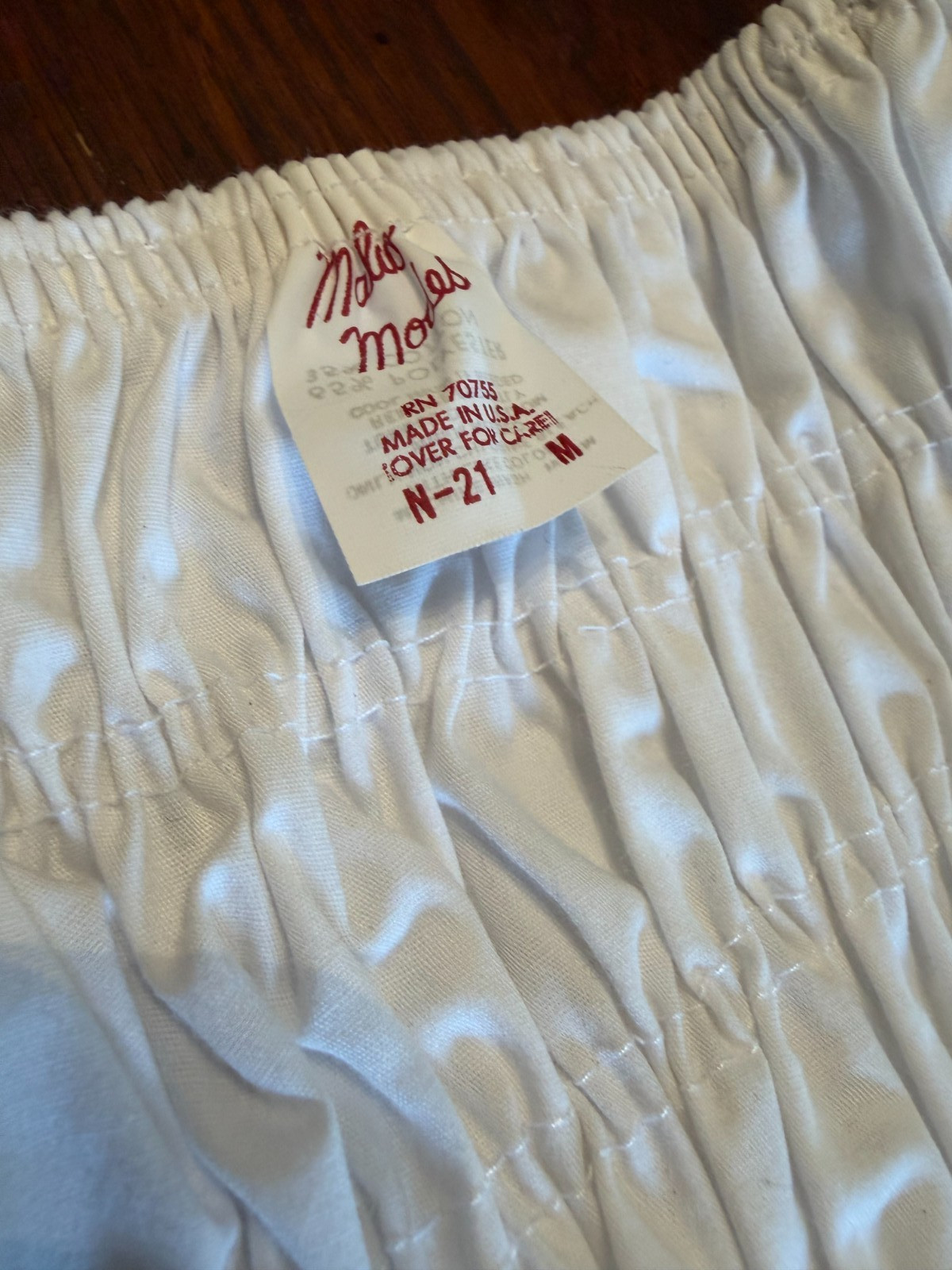 1960s Vintage MALCO MODES RUFFLED PANTALOONS Bo-Peep LABEL Never Used!