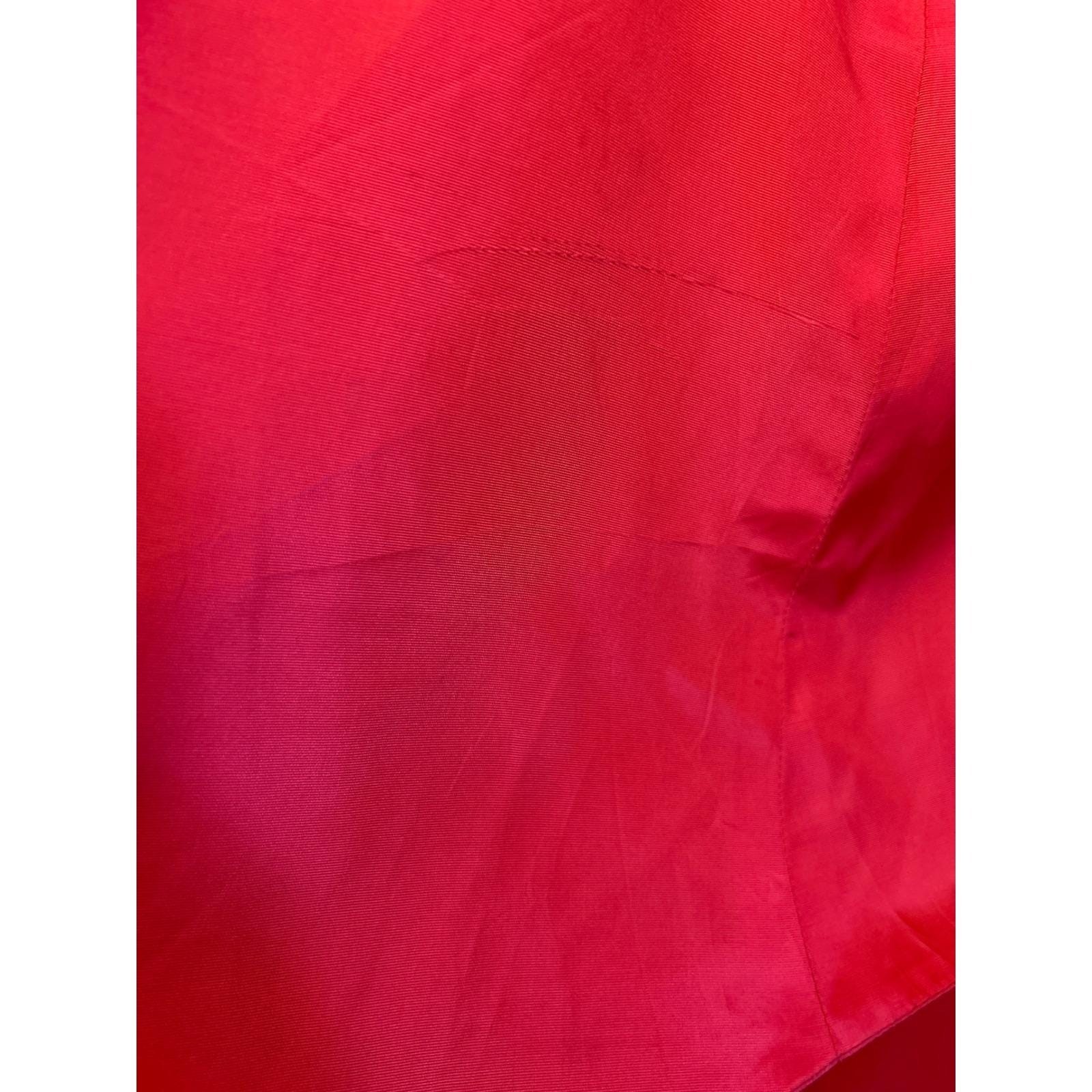 Vintage Aunt Joan Red Tulle Ballgown Prom Glamour Regencycore Old Hollywood