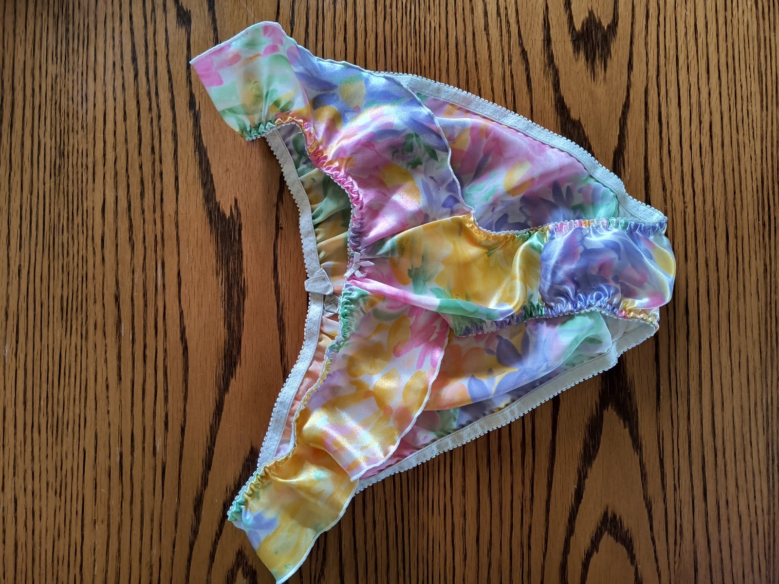 Sexy Satin Panty Silky Flutter Bikini Panties