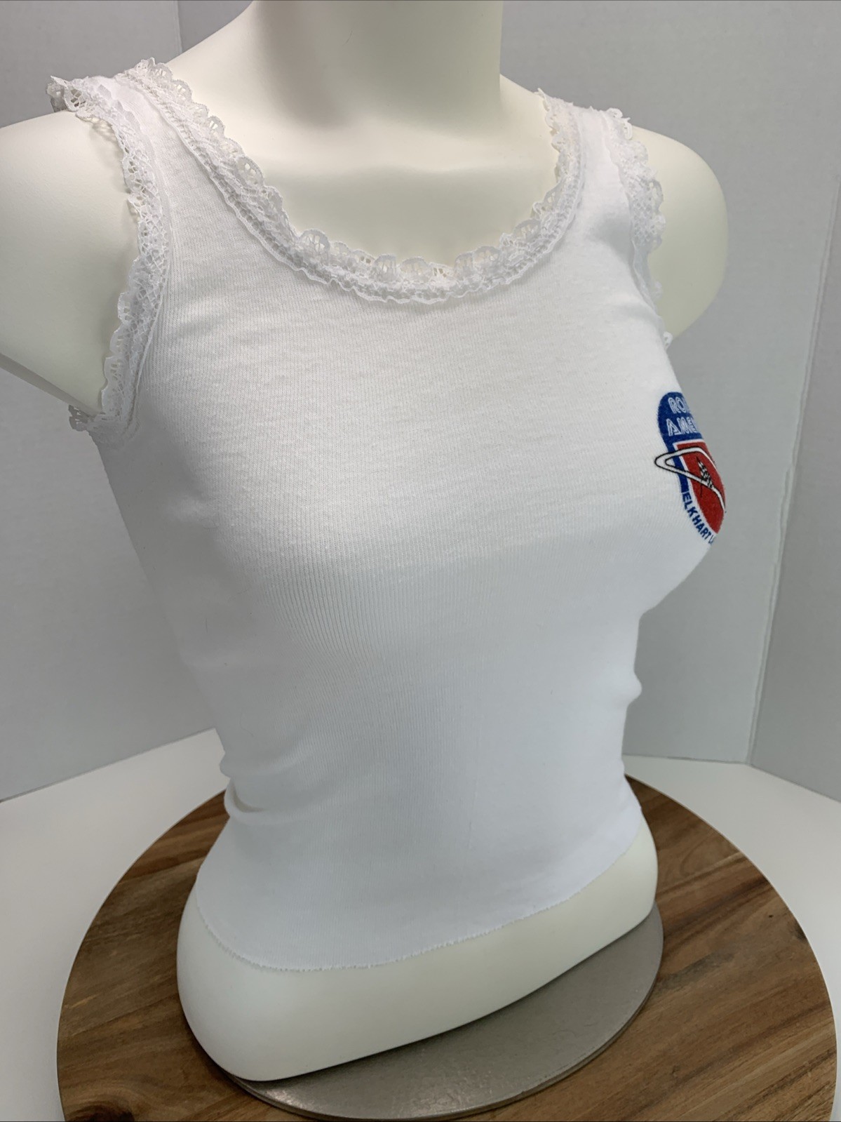 Vintage Road America Tank Top Women sz. S ~ Screen Stars Early 1980&rsquo;s