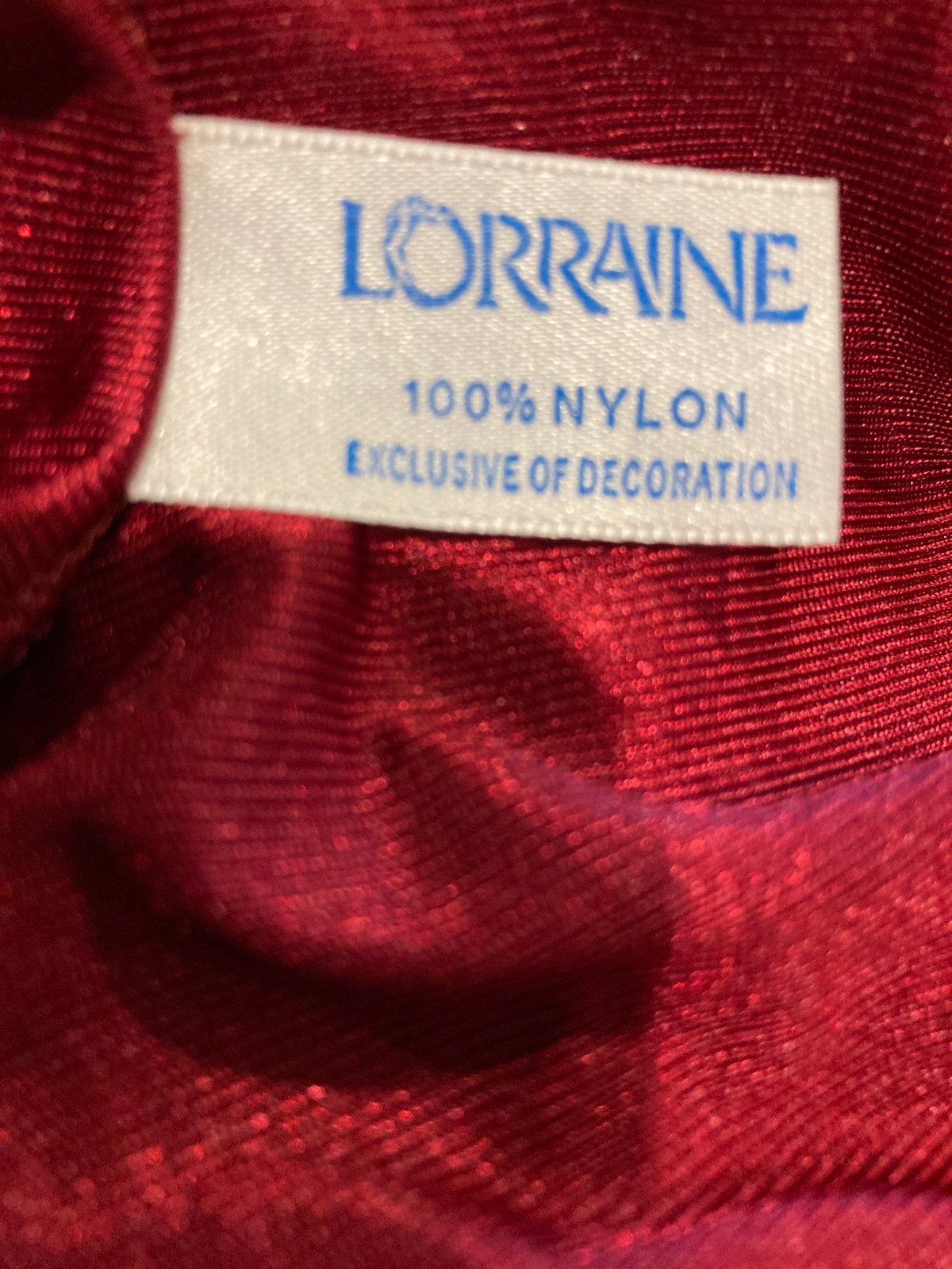 Lorraine 100% Nylon Button-down Nightgown Robe Large Knee Length USA Made VTG