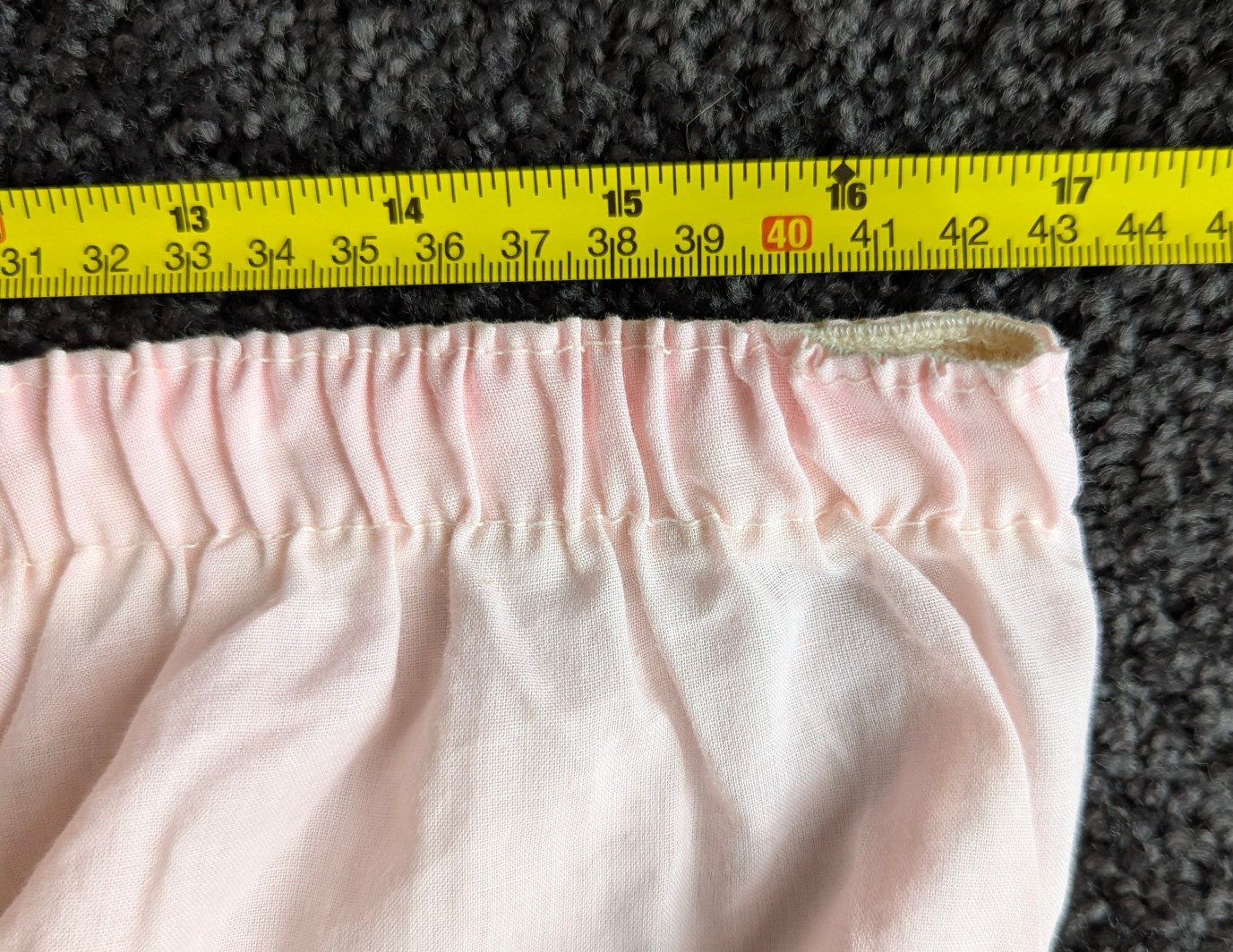 Vintage Leonora Pink 2pc Pajamas PJs 1960s Sz Small Babydoll Embroidered Roses