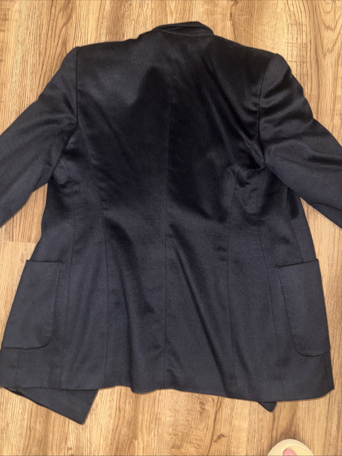 Escada Margaretha Ley Angora Wool Double Breasted Blazer Jacket Old Money Look