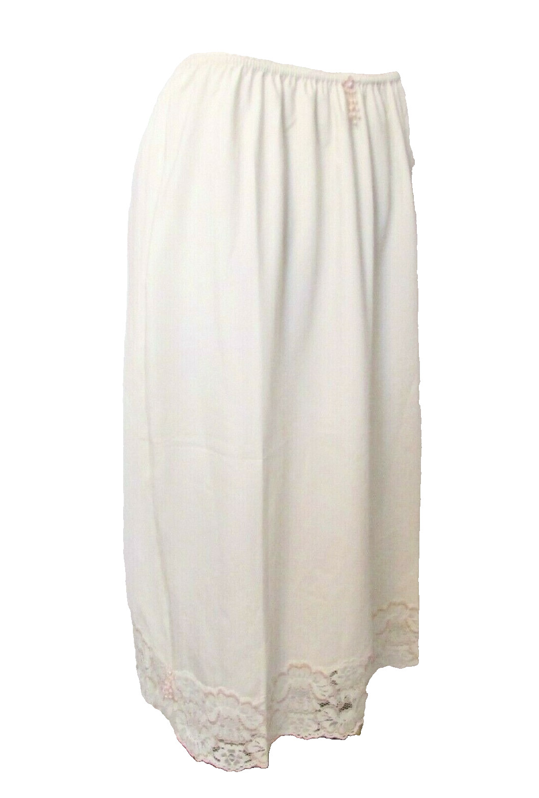 Evan-Picone Non-Stretch Slippery Polyester 25.5&Prime; Half Slip Petticoat S USA made