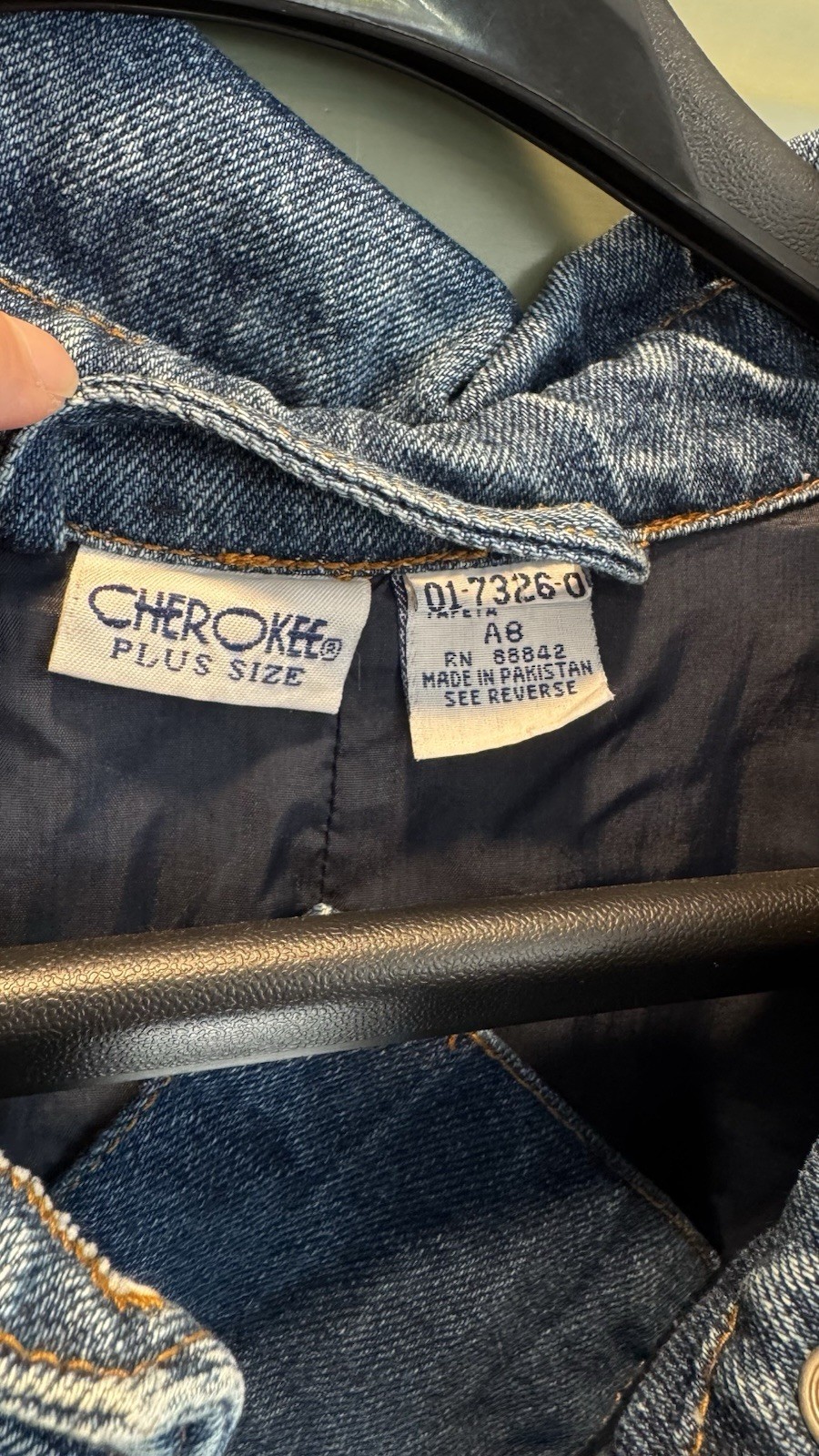 Vintage Cherokee Plus Size Denim Duster 3 XL See Description for Measurements