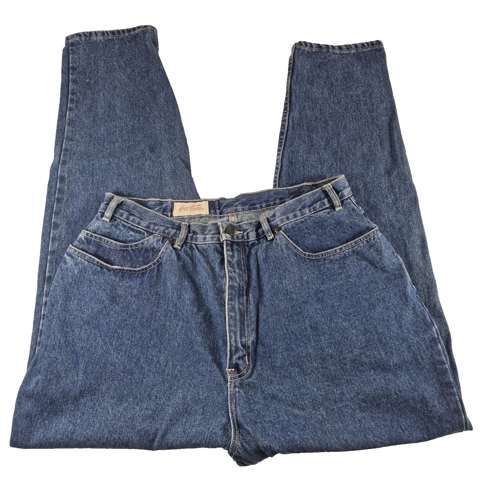 Vintage Coca Cola Women&rsquo;s Denim Jeans Blue Plus Size 33 X 30.5