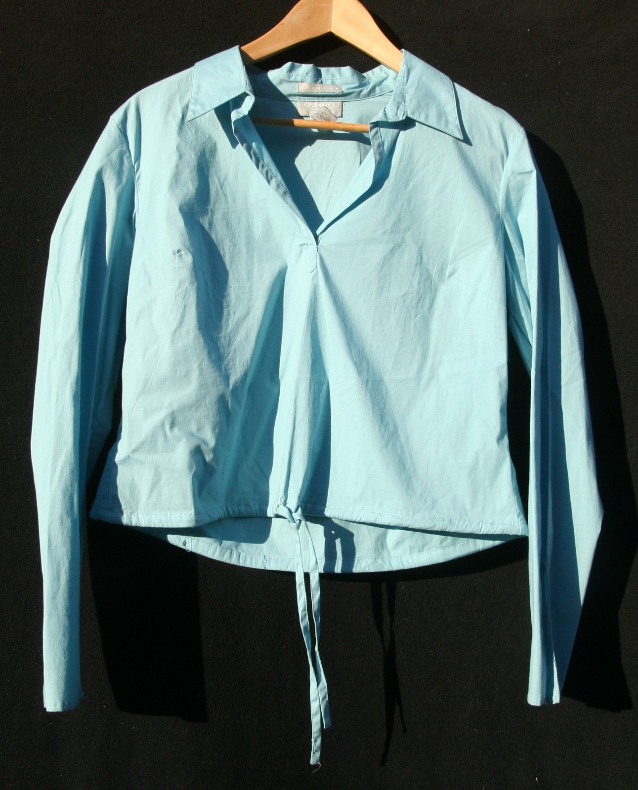 Old Navy vintage light blue cotton jacket size M