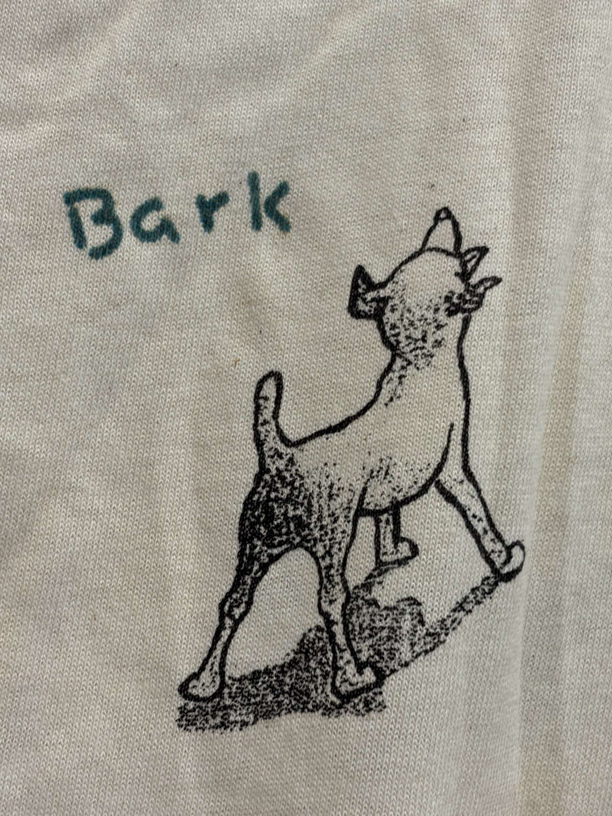 Vintage 1997 Relevant Products All Over Print Dog Bow Wow Tee Sz. Large New