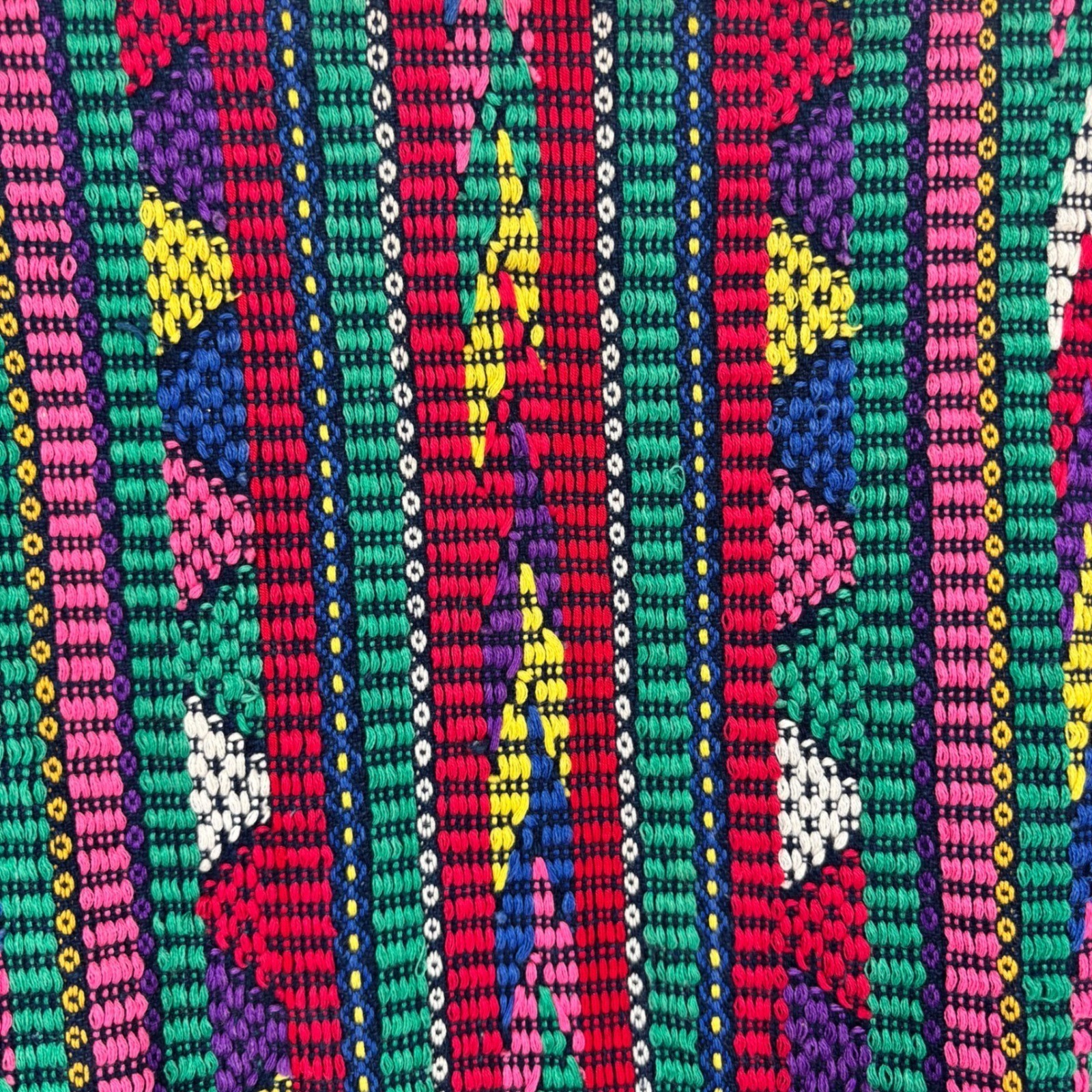 Vintage La Pinata Originales Grazia Studios Tucson Hand Woven Southwestern Top