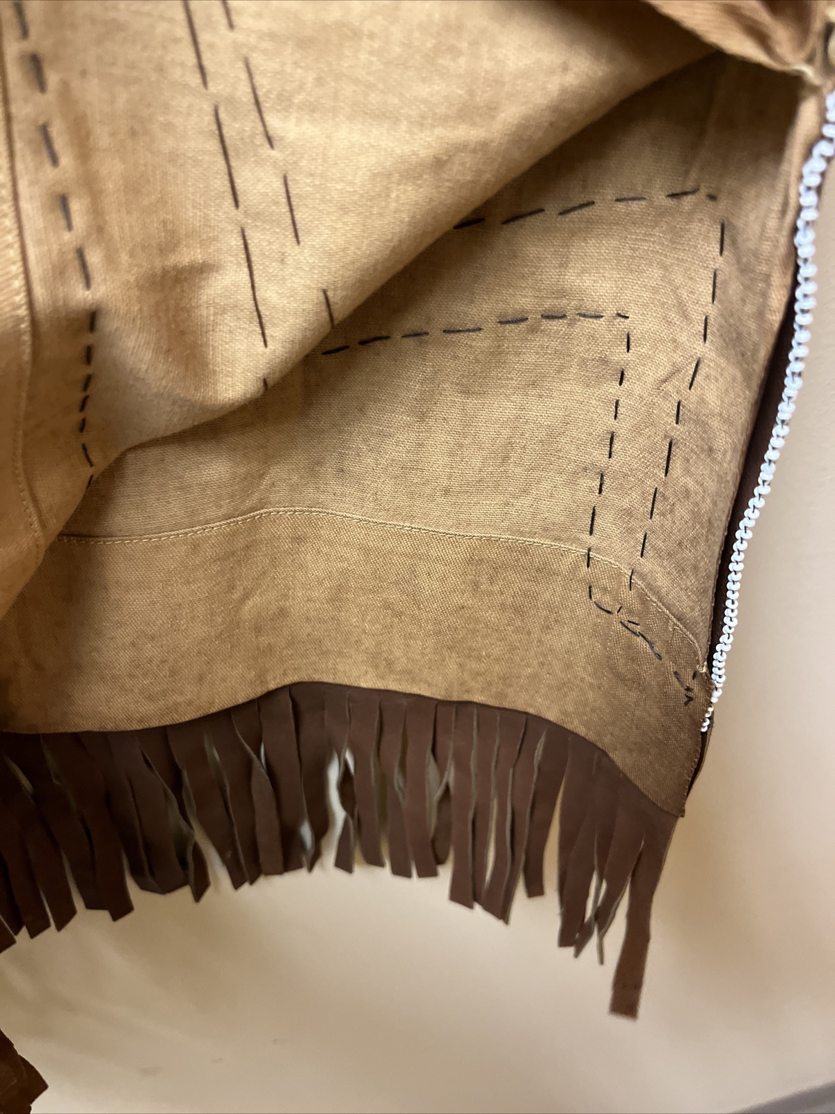 VINTAGE 40s 50s Native American Indian costume dress *See Description
