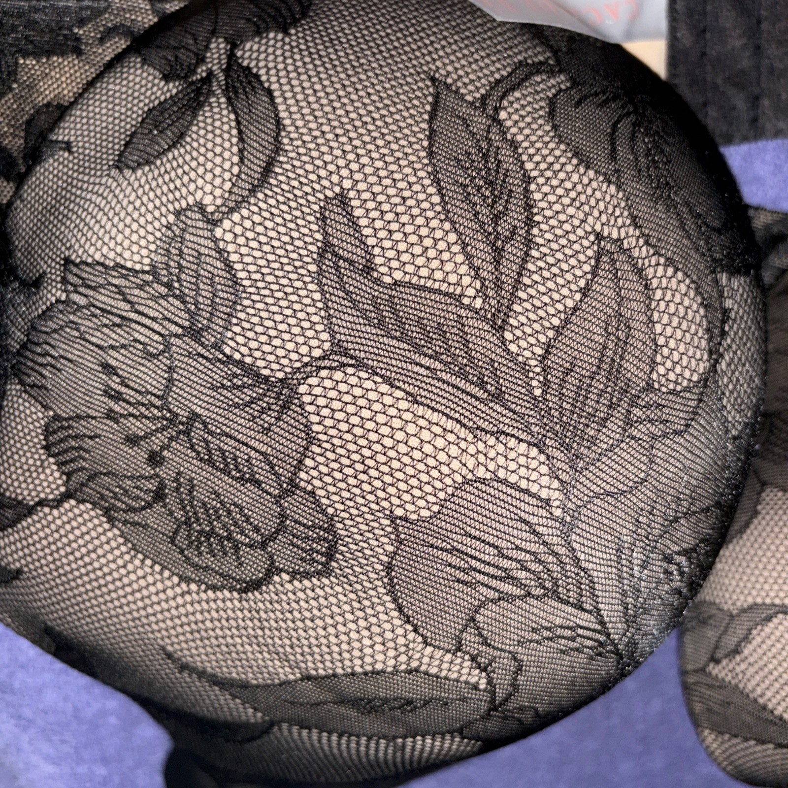 Cacique Modern Summer Lace Underwire Lined Balconette Bra Size 44DD