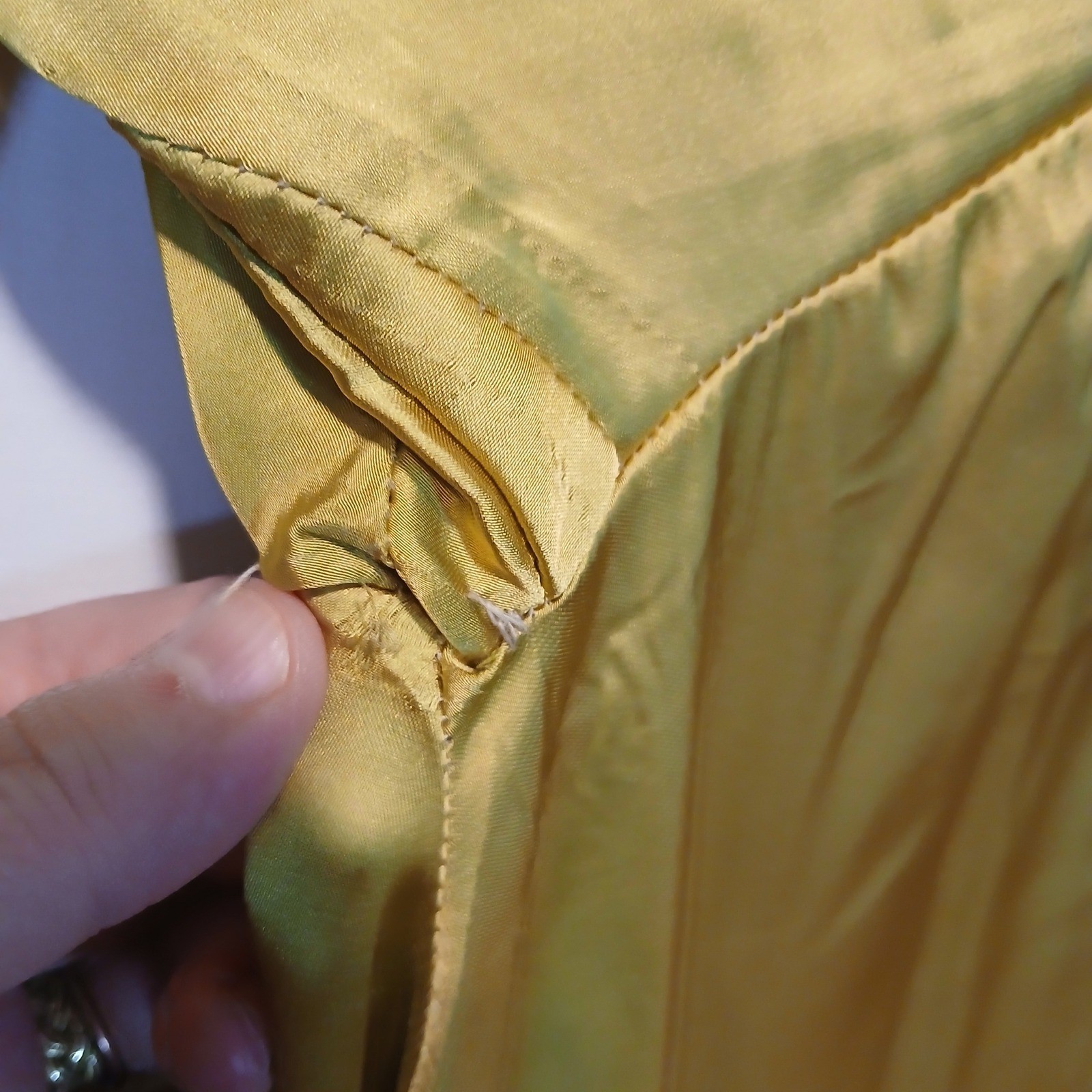 Chartreuse Satin Pants boho hippie kurta flare handmade fairy whimsygoth 70s
