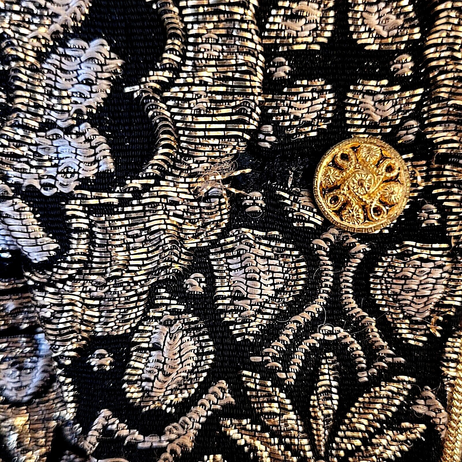 Junior Sophisticates Original-Cocktail Dress 1960s Gold Lame Sleeveless-size 12