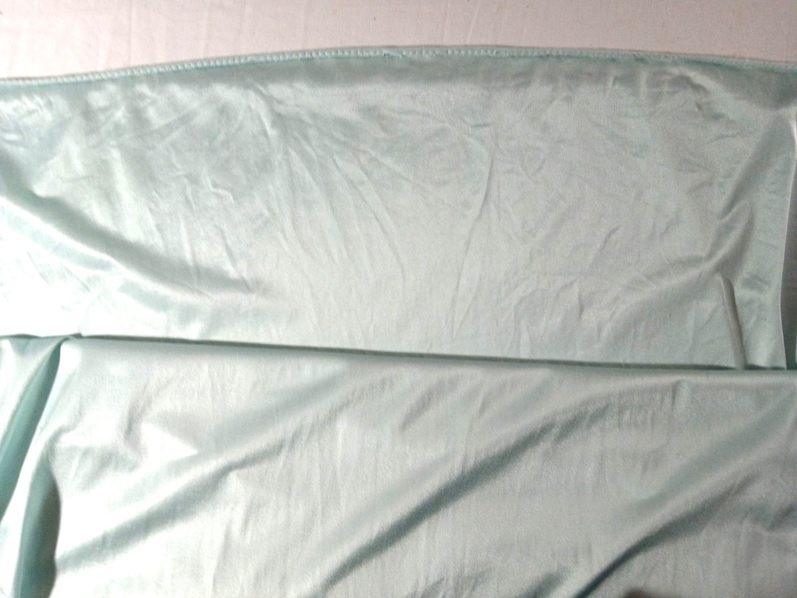 Vintage Vanity Fair Light Green Nightgown Lace Trim Sleeveless Size XL Nylon USA