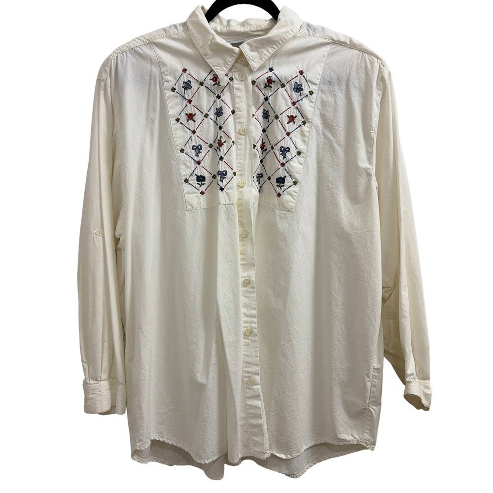 Vintage embroidered blouse