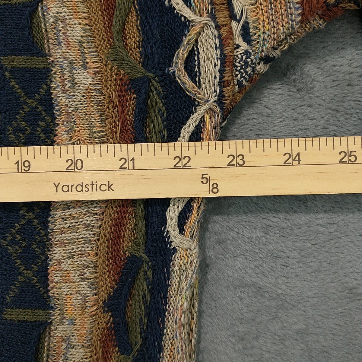Vintage Murano Coogi Style Sweater Multicolor 90s Size Large