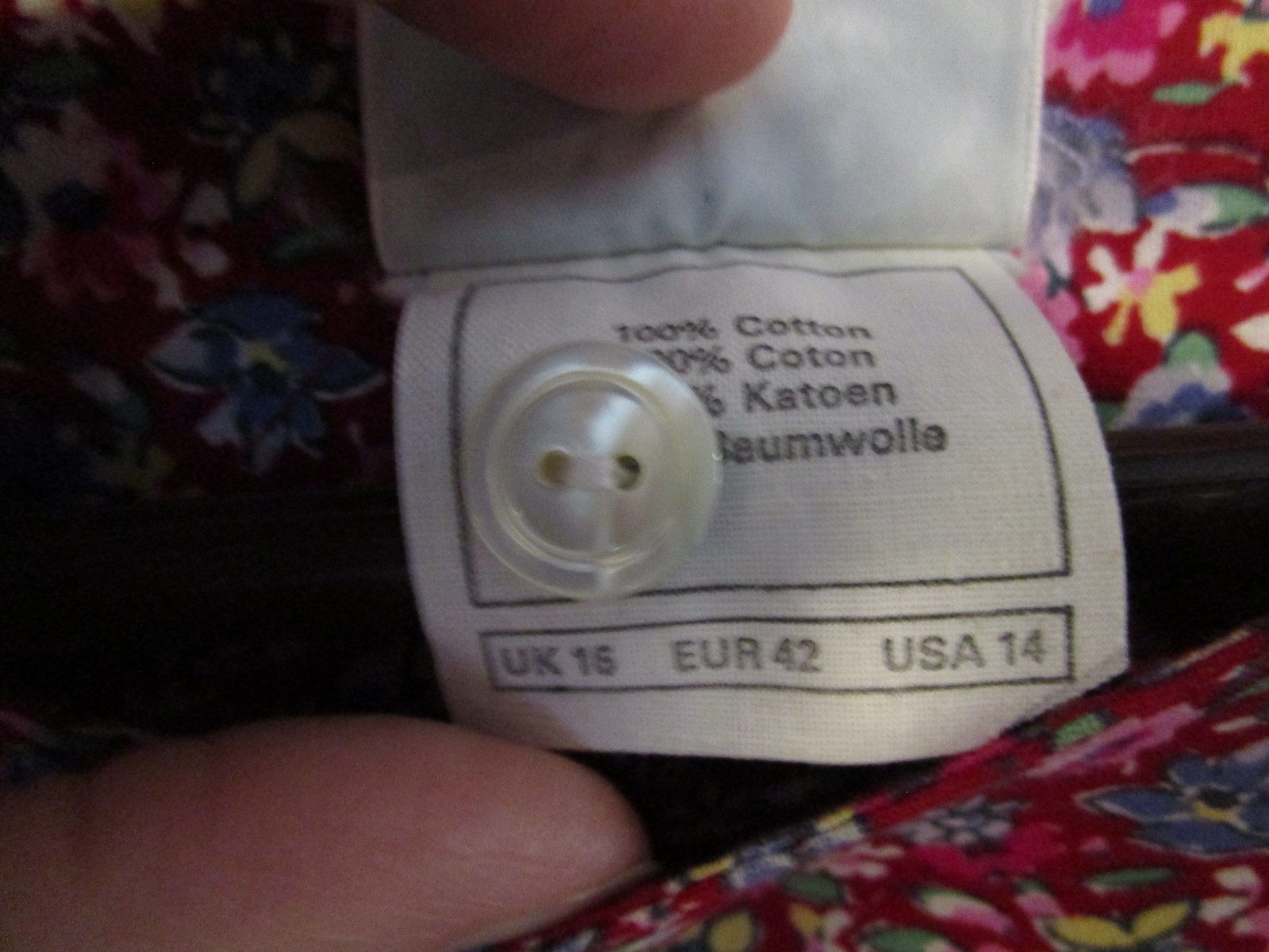 Vintage Laura Ashley Jumper Dress Floral Women’s Size 14 Great Britain Romantic