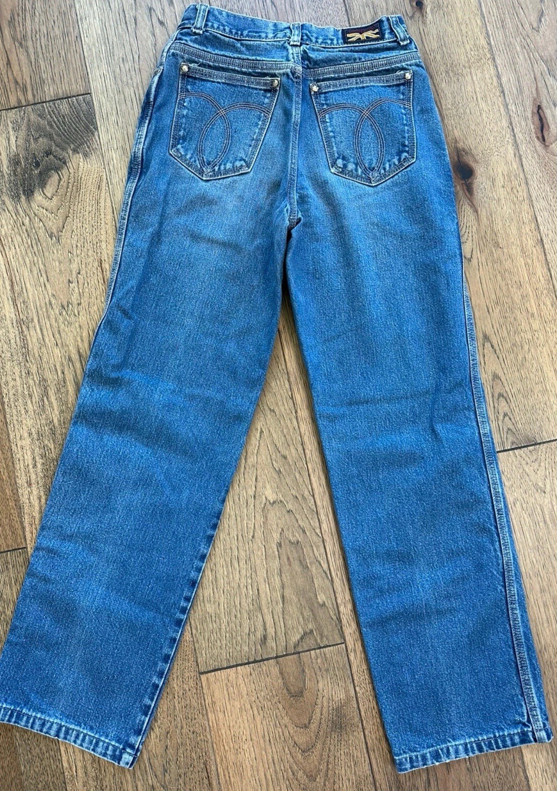 Vintage Brittania Jeans 70’s 80’s Women&rsquo;s 10 Long Wide Leg High Waist READ
