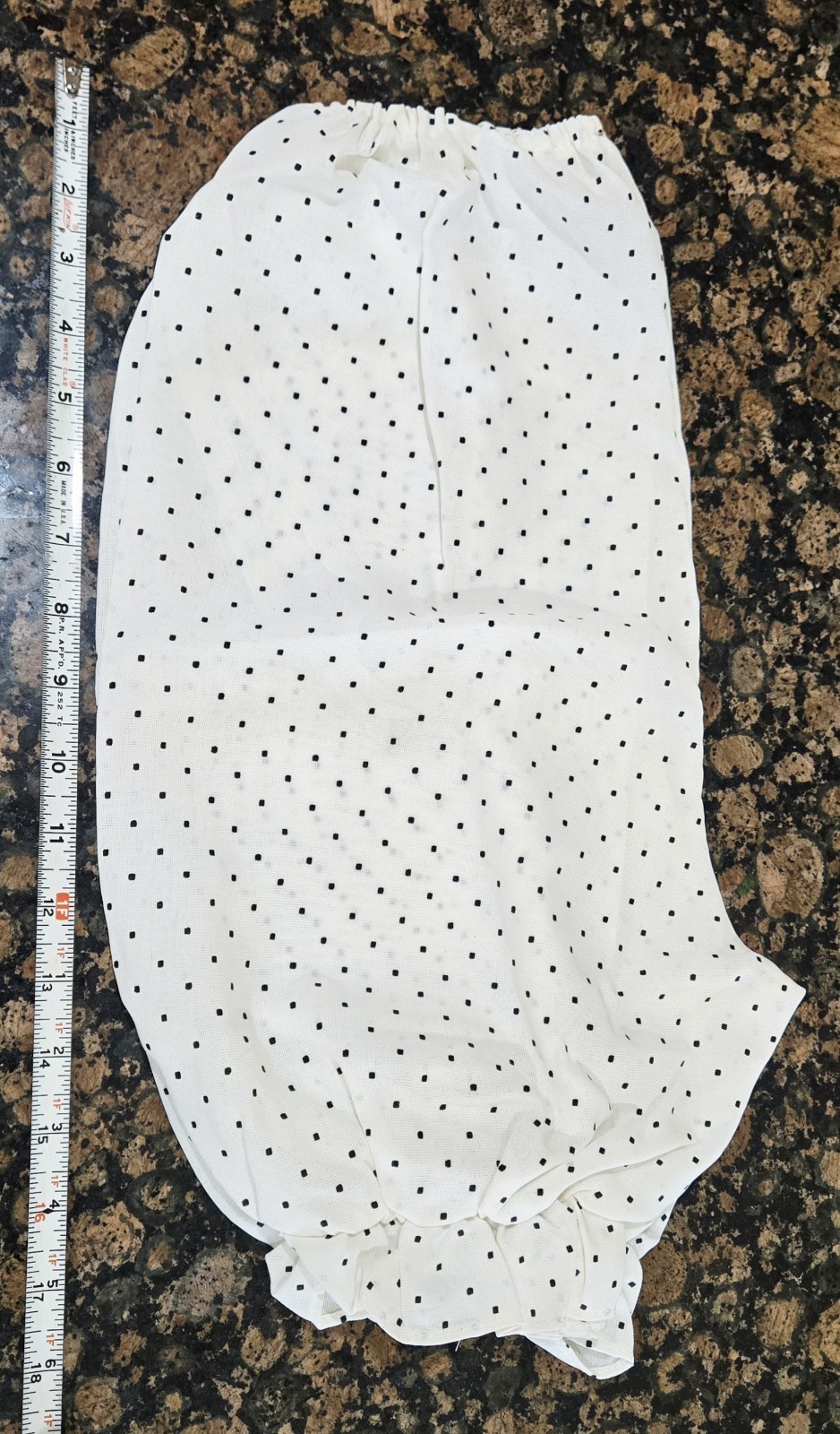 Vintage White Pettipants/Pantaloons W/Black Polka Dots Size 5 (see description)