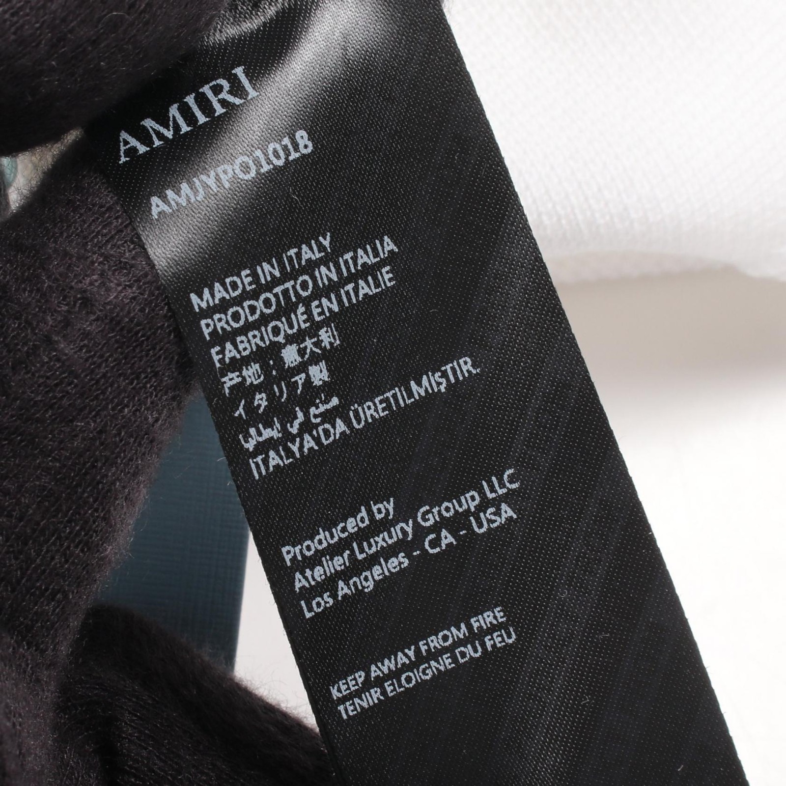 AMIRI Logo Embroidered Cotton Polo Shirt – DUTY FREE