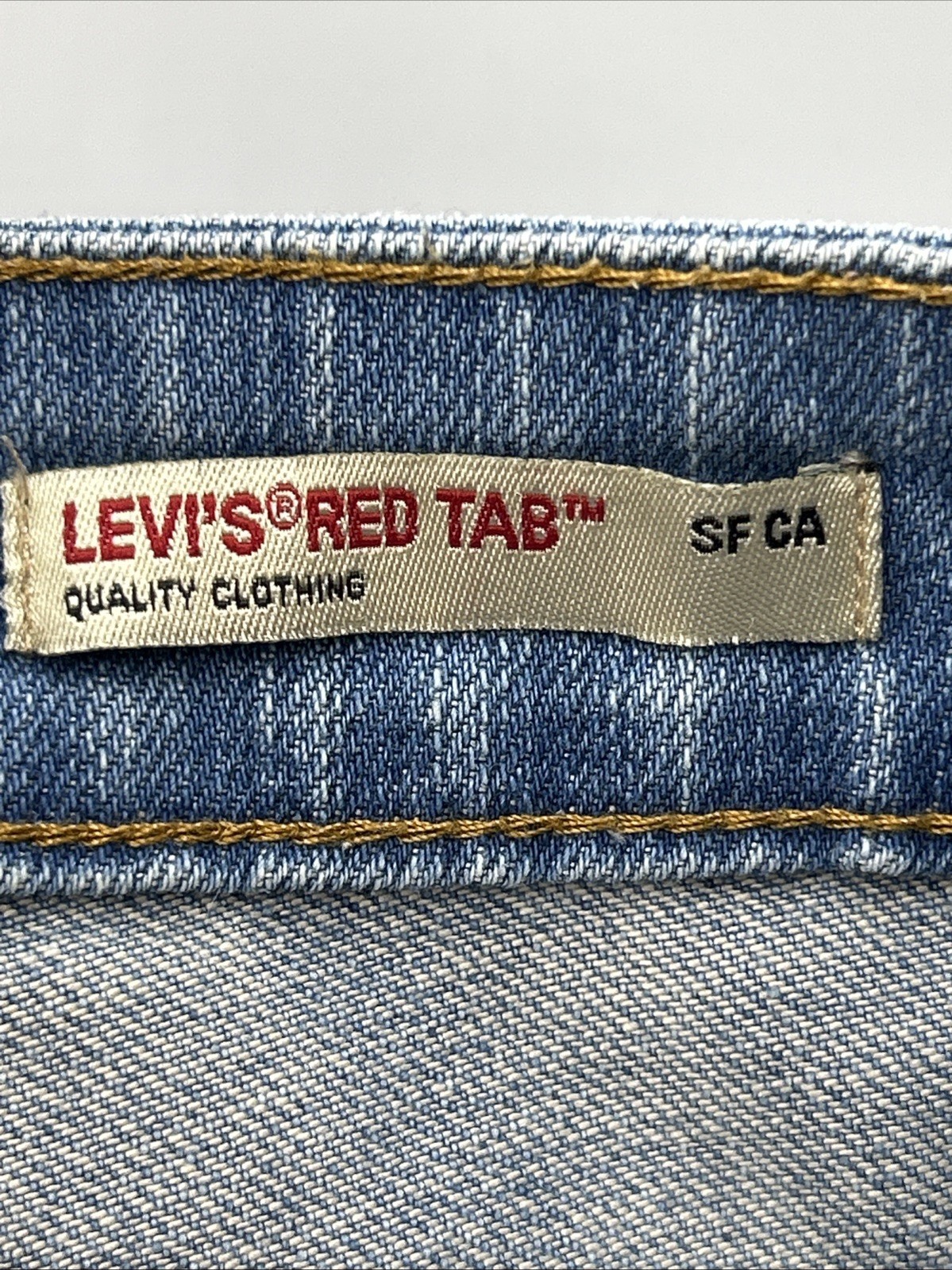 Vintage Levis Red Tab Boot Cut Jeans Women Size 27 XM Made in Macau