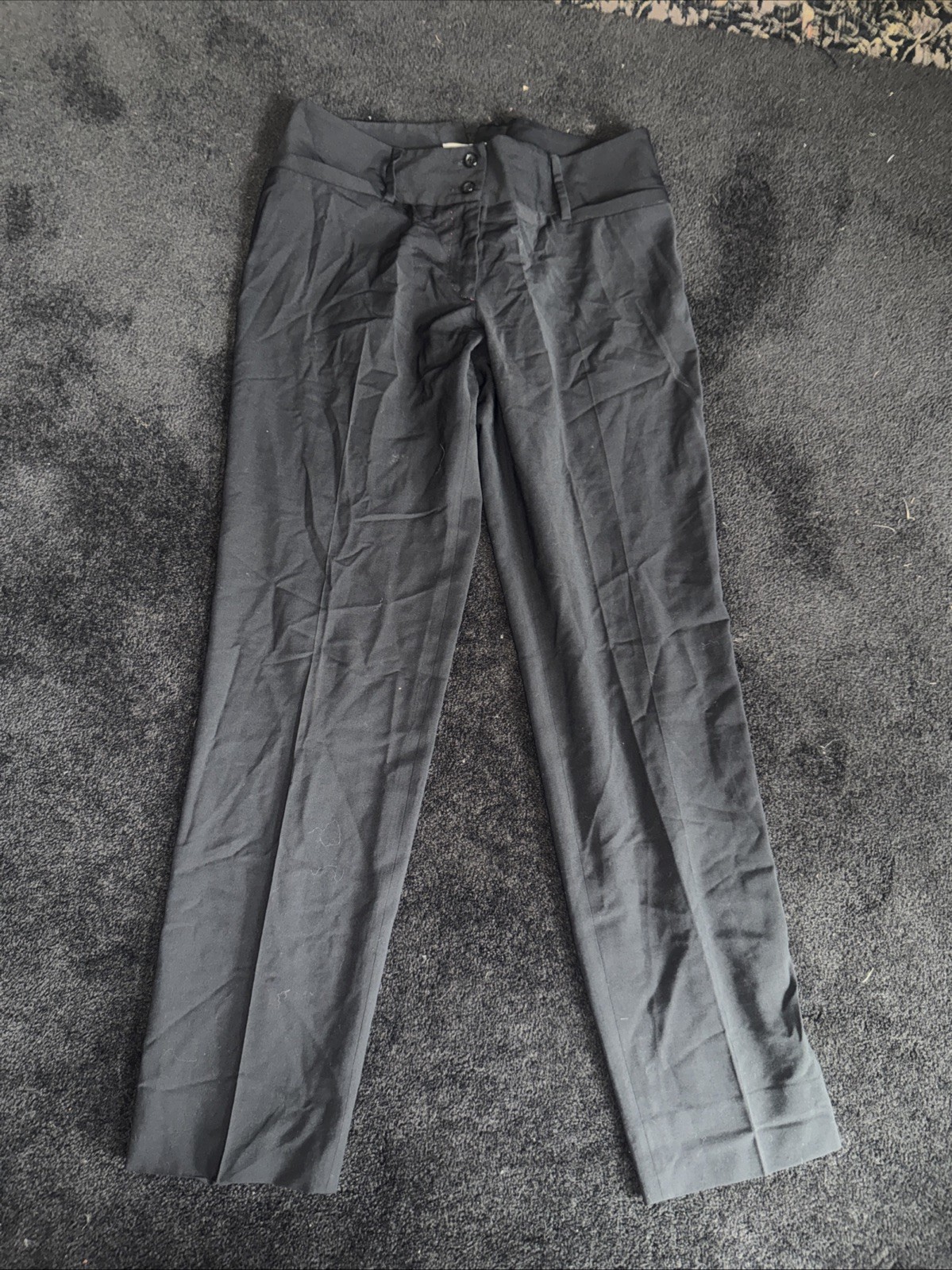 DOLCE GABBANA MADE ITALY BLACK Pants 44