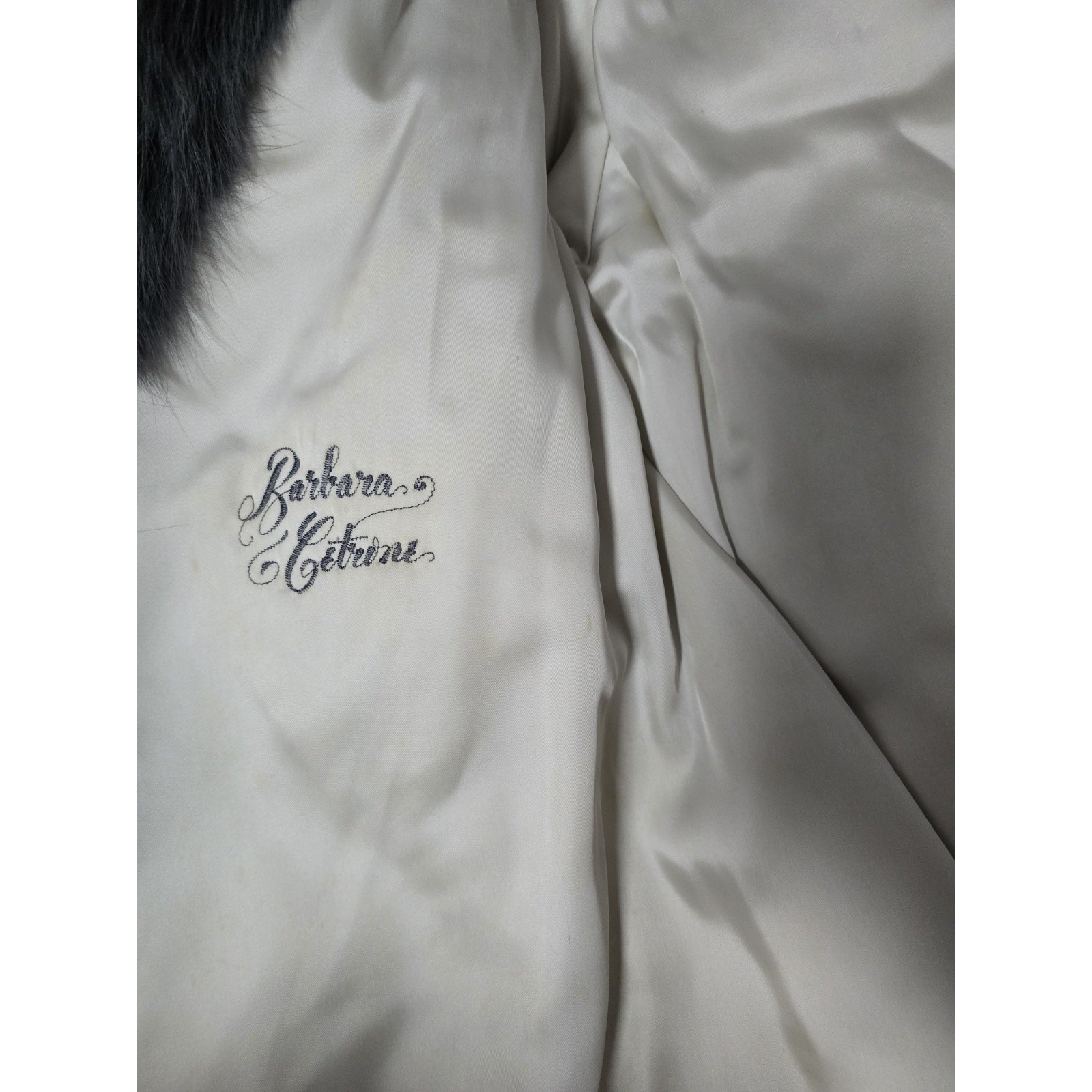 Vintage Ombre Silver Fox Fur Jacket, Impeccable, Flawless , Girls Deserve Fur
