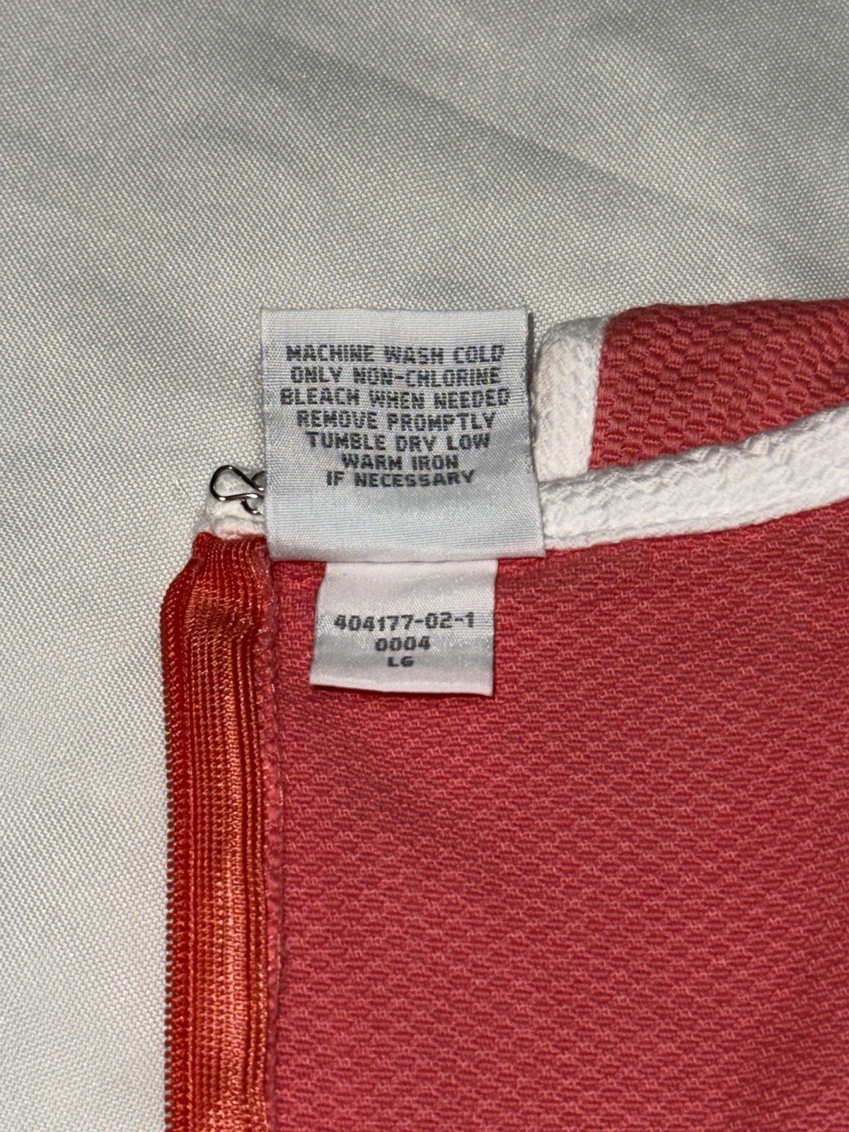 Vintage OLD NAVY Clothing Co Coral Red Tank Dress Eyelet Trim Size 4