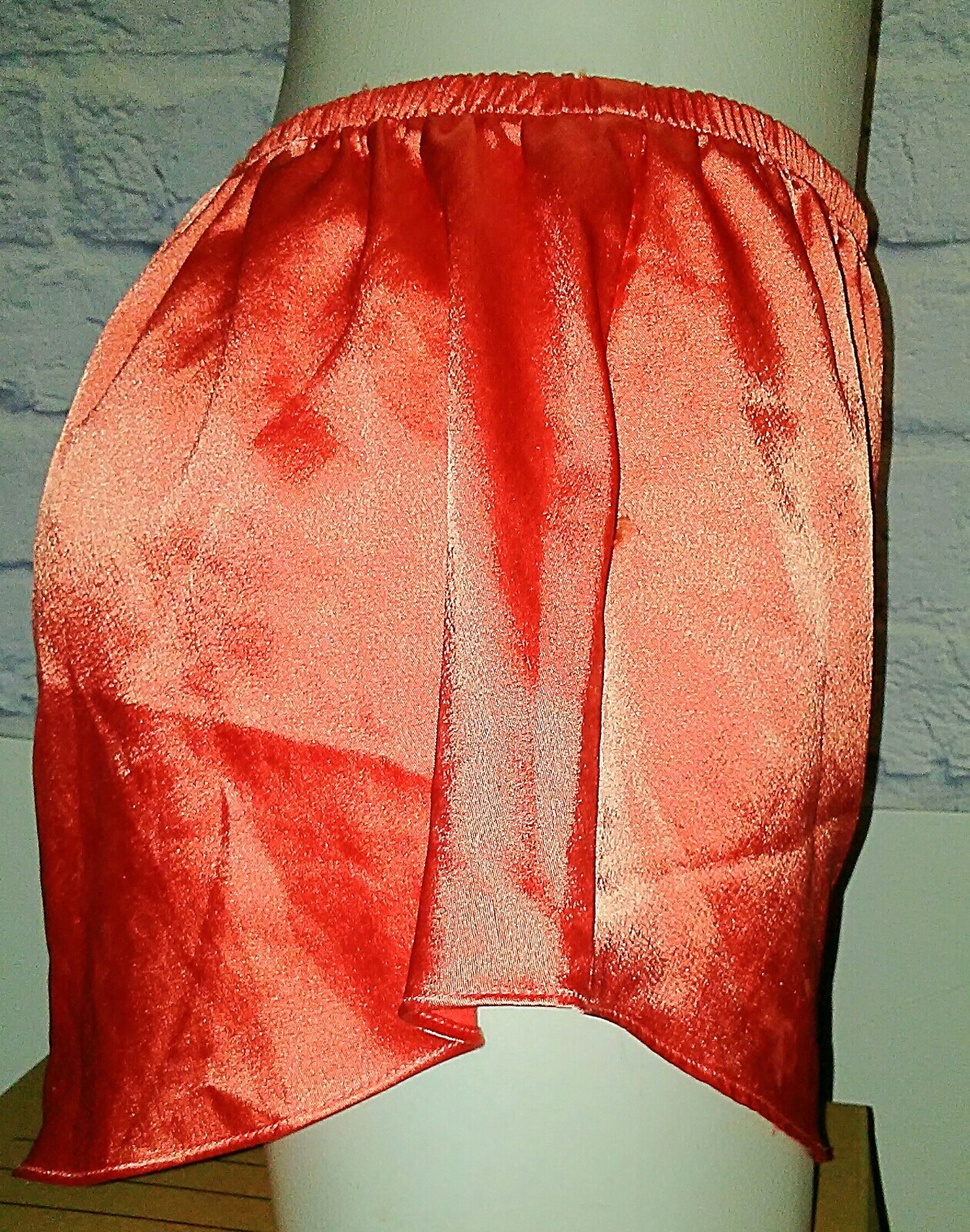 INNER MOST Pajama Set Woman MEDIUM Lingerie Orange Cami & Short Vintage