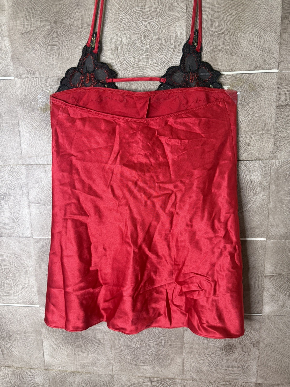 Vintage Y2K Victoria’s Secret babydoll sheer halter lace lingerie top