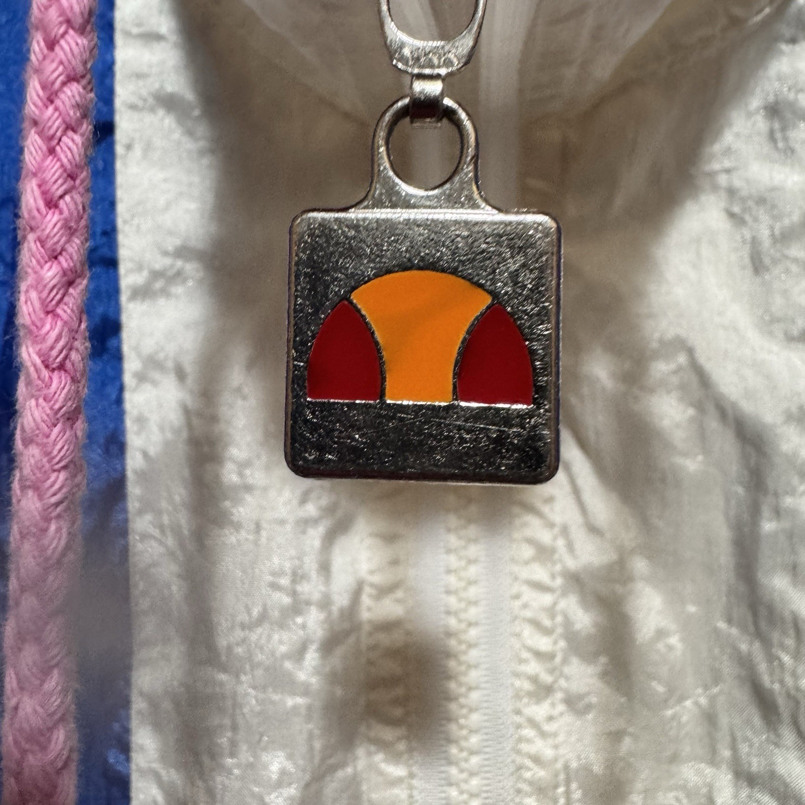 Ellesse Windbreaker Jacket Women&rsquo;s Size 1 Colorful Vintage 1980s SEE DESCRIPTION