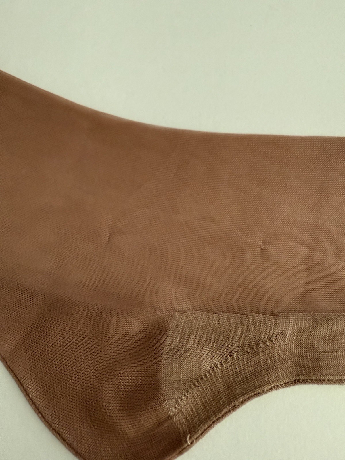 Vintage Cotton Sole Seamed Service Weight Stockings 33 Inches Long
