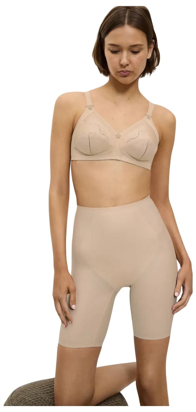 Triumph Womens Doreen Cotton Non Wired Bra – Skin Beige