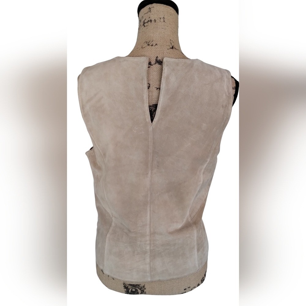 Harley Davidson Vintage Y2K 2002 Leather Suede Top Size M