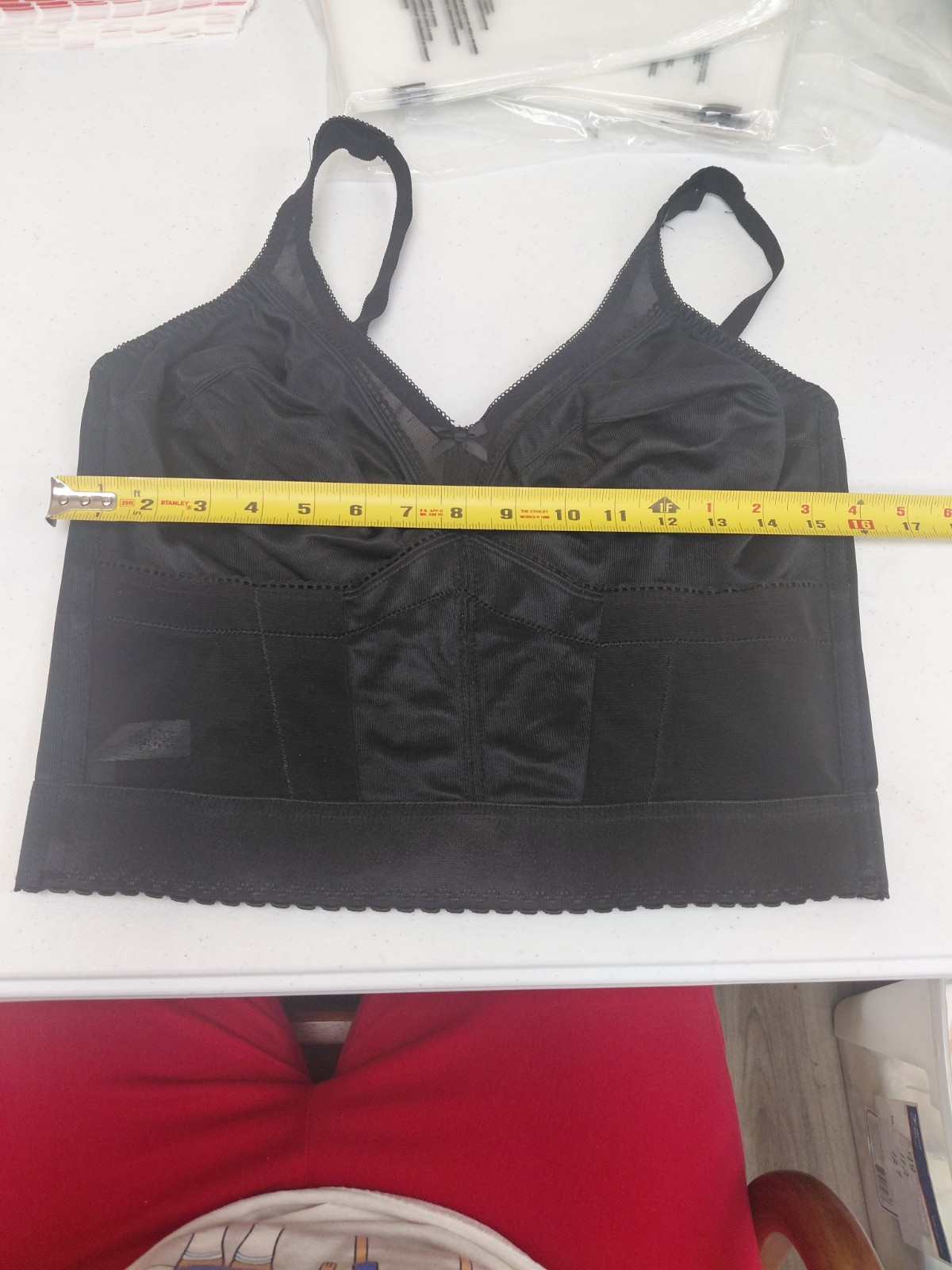 Vintage Crown-nette Longline Bra Size 40DD