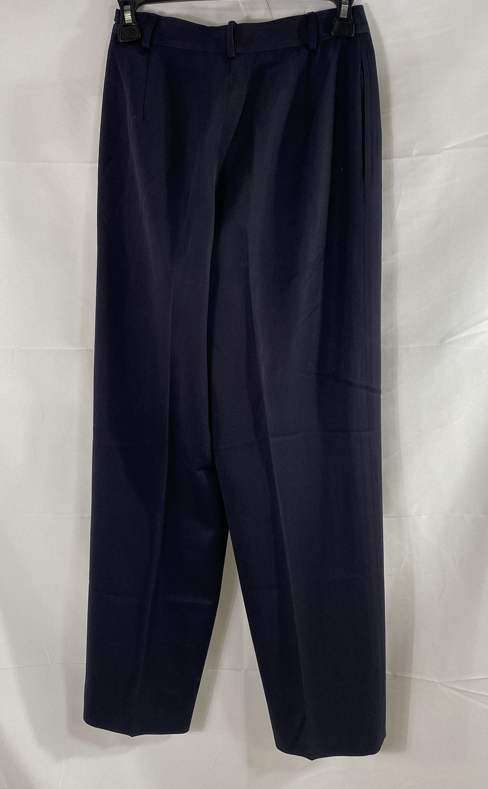 Vintage 90s Gucci Women&rsquo;s Black Wool Dress Pants Made in Italy IT 38 Waist 26&Prime;