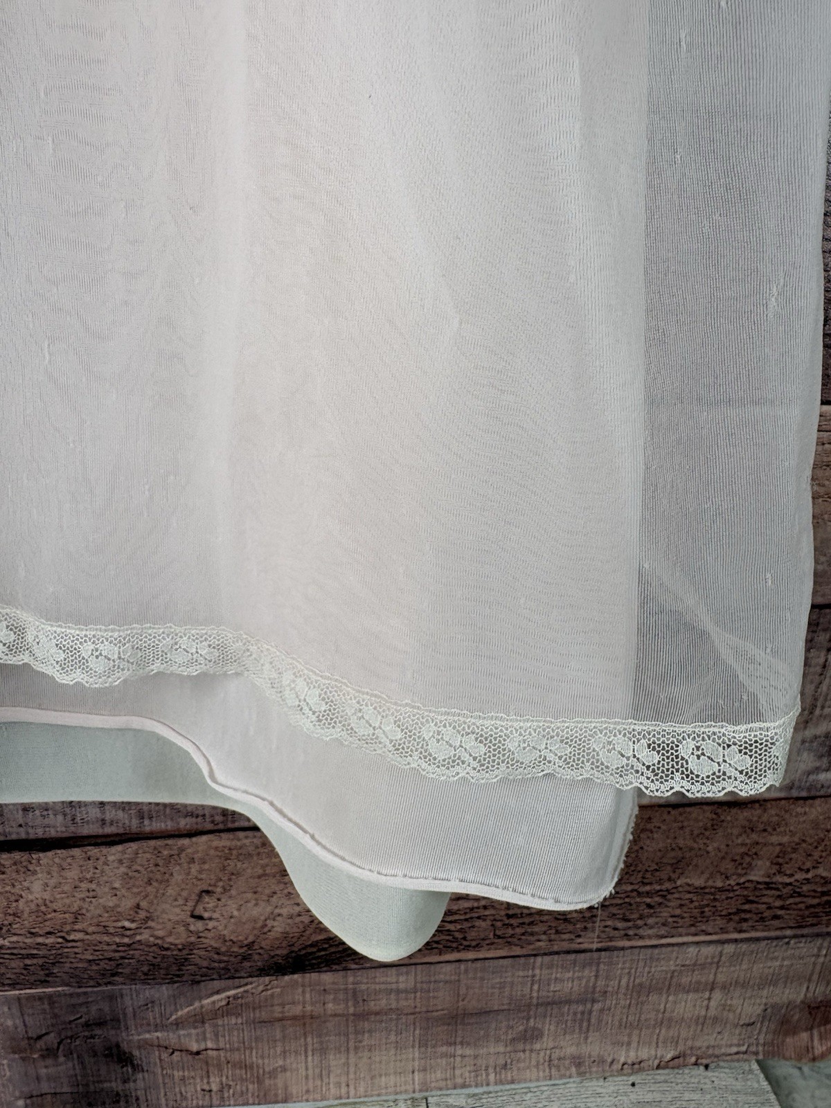 1950-60 Pale Pink Chiffon Babydoll Nightie