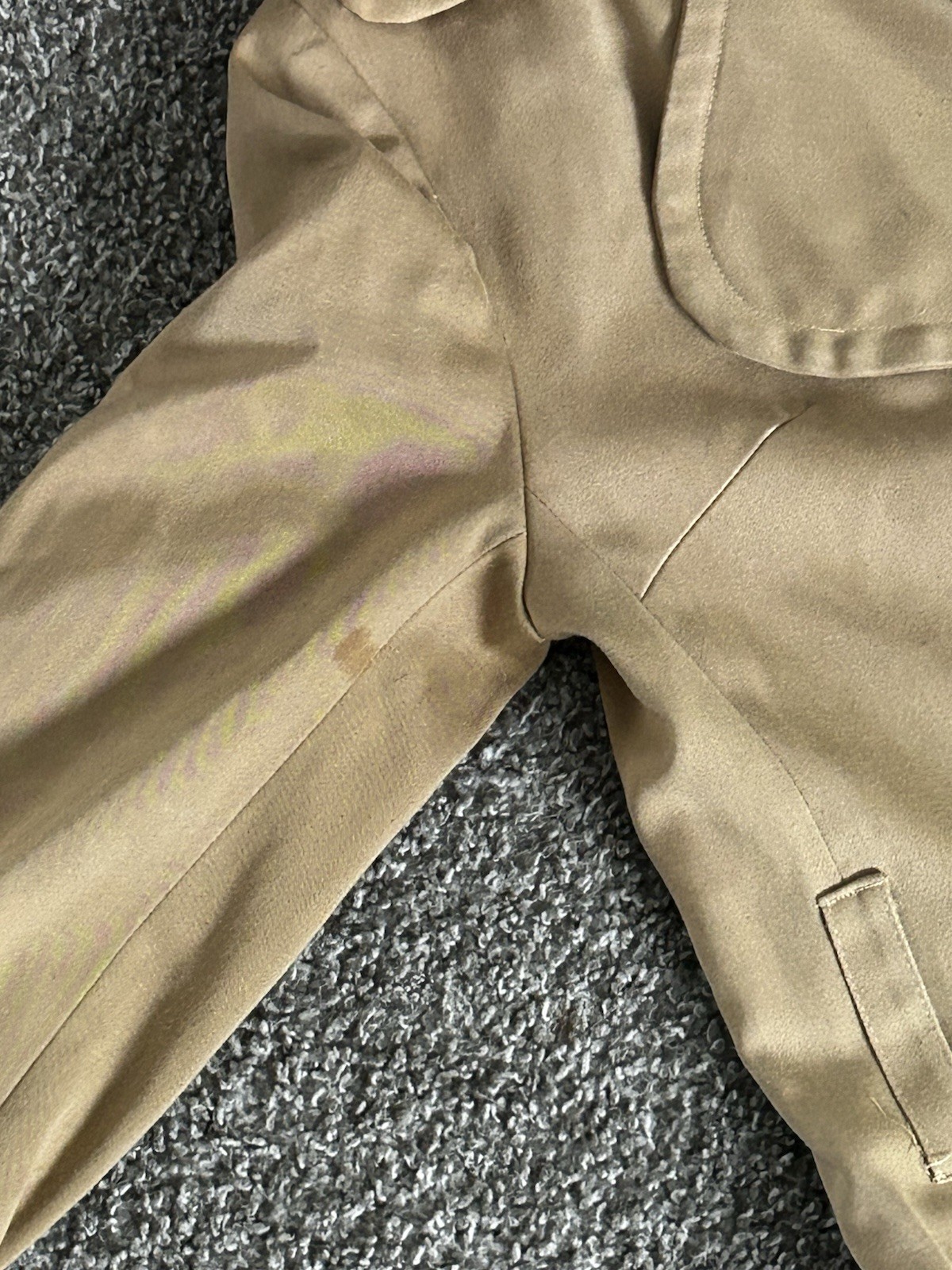 Vintage Carol Brent Trench Coat. Unknown Size. See Description And Pictures.