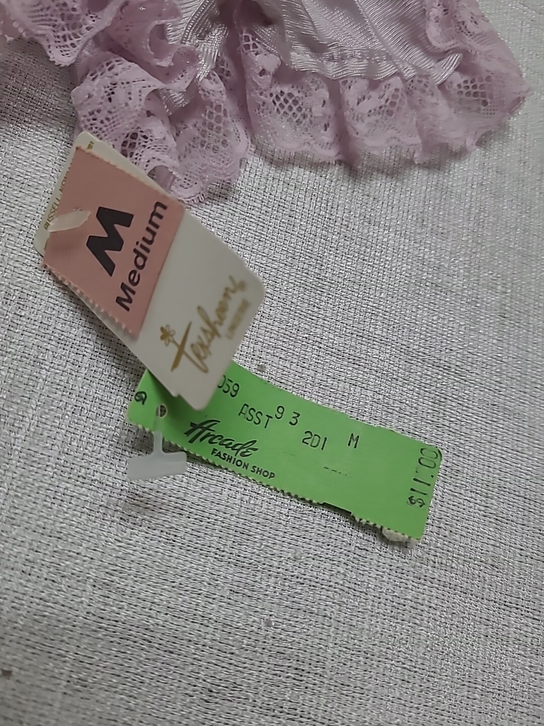 Nwt Vintage Texsheen Nightgown /Jacket 2 pc Set Mauve Purple Women&rsquo;s M