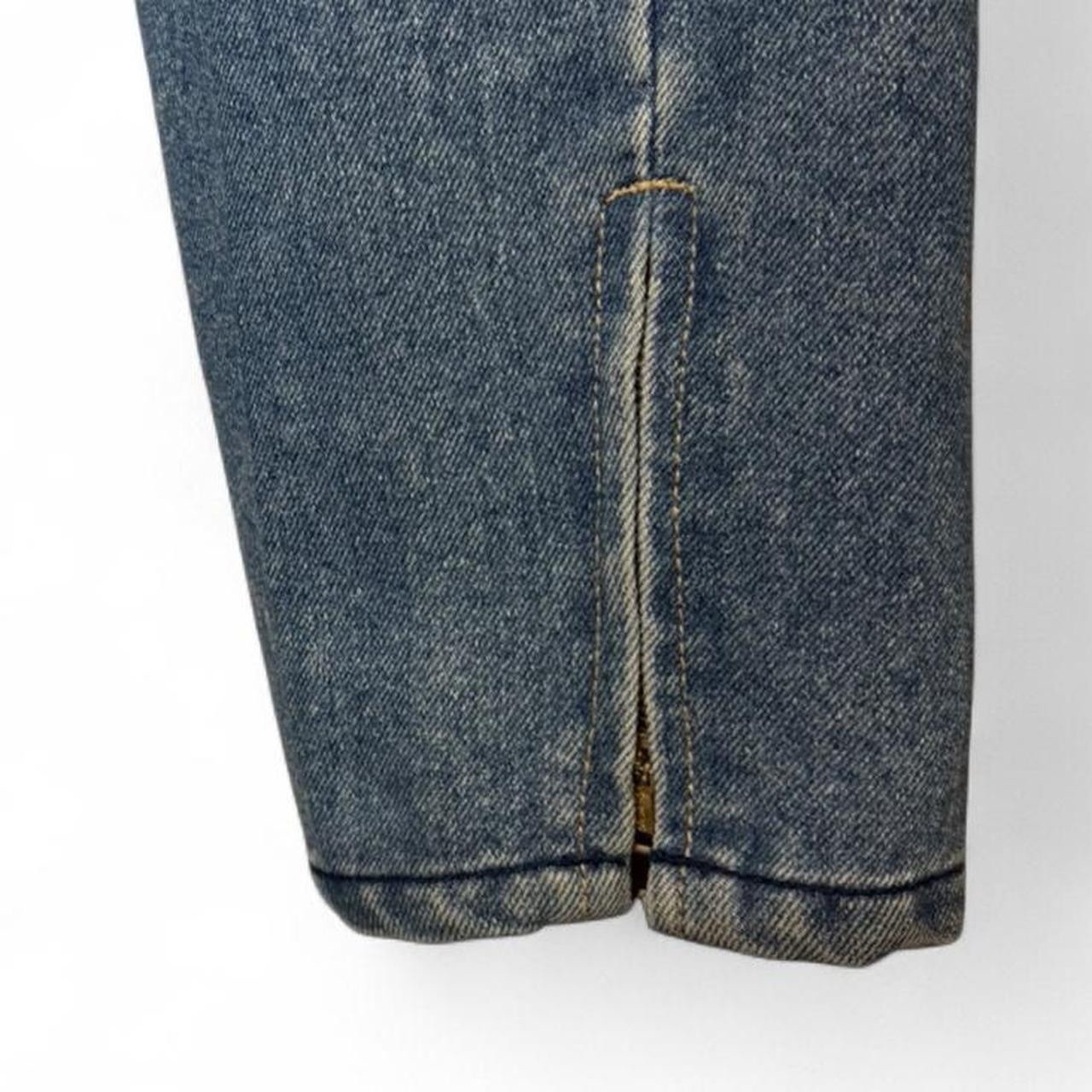 80’s New With Tags P.S. Gitano Dark Wash Zippered Ankle Blue Jeans