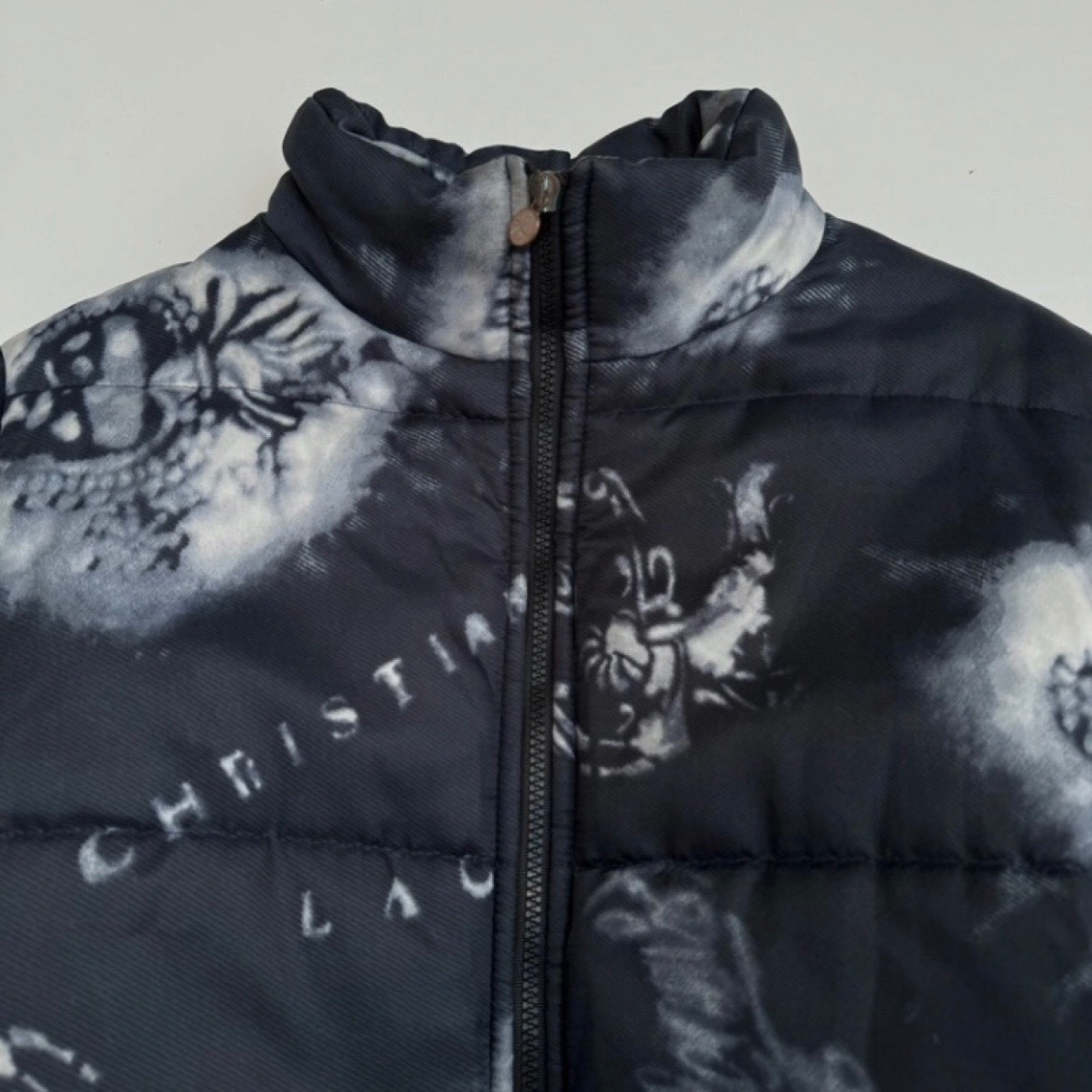 Vintage 1990s Christian Lacroix Puffer Jacket size women 38FR M/L US8 UK10 42IT