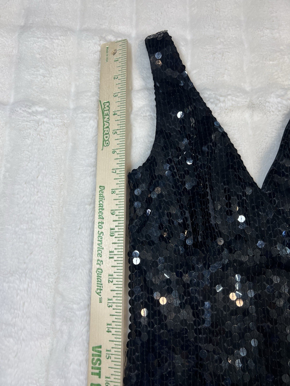 PAPELL BOUTIQUE Evening Black Sequined Dress Gown Women’s Sz 2 *NEW WITH TAGS*