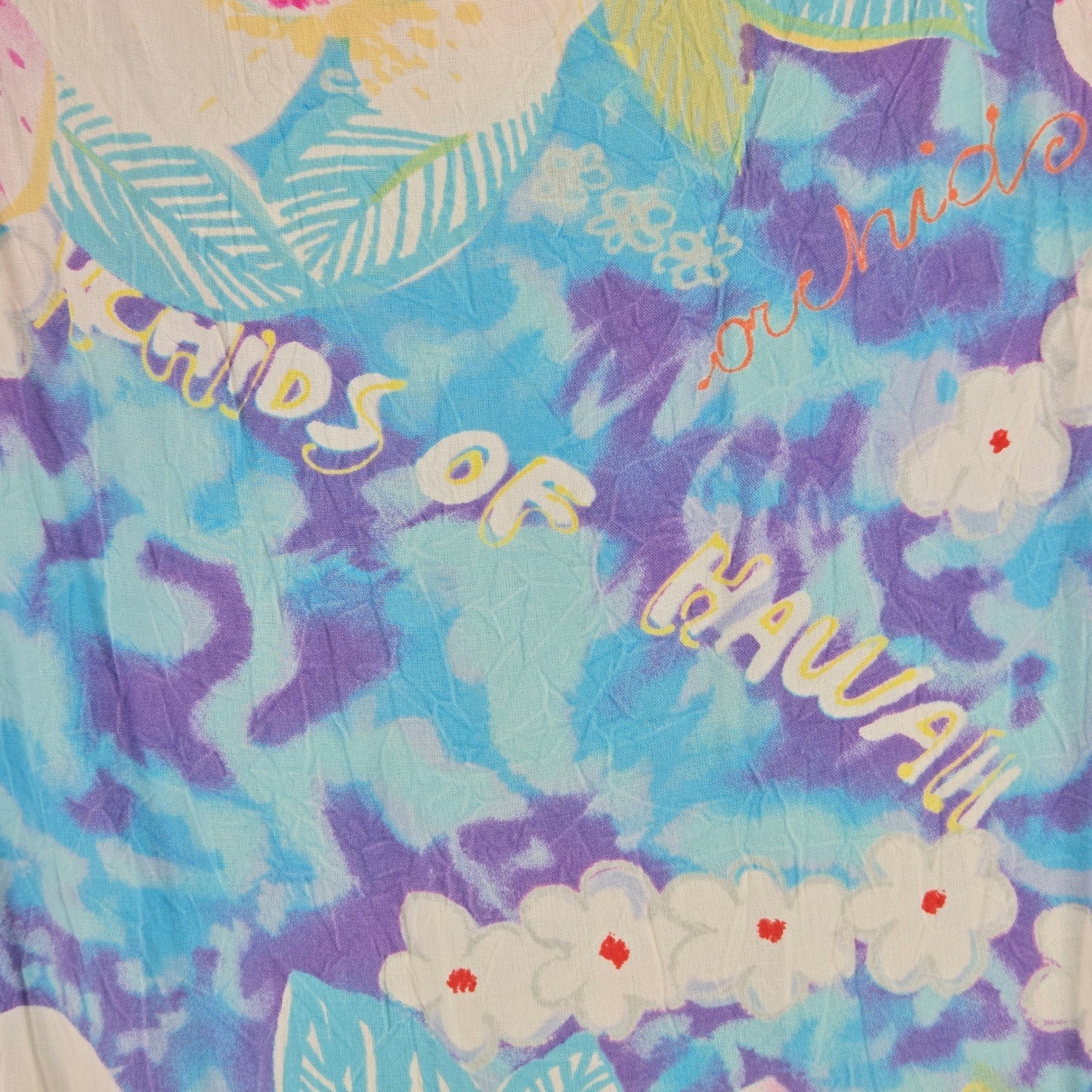 Jams World Orchids of Hawaii Hattie Mini Dress Women&rsquo;s XL MINT CONDITION