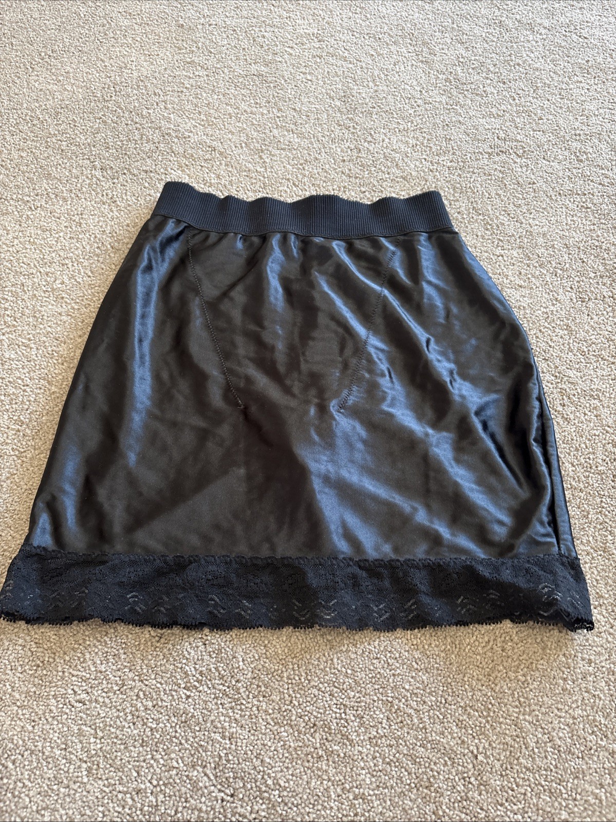 Lady Lynne Size Medium Black Half Slip