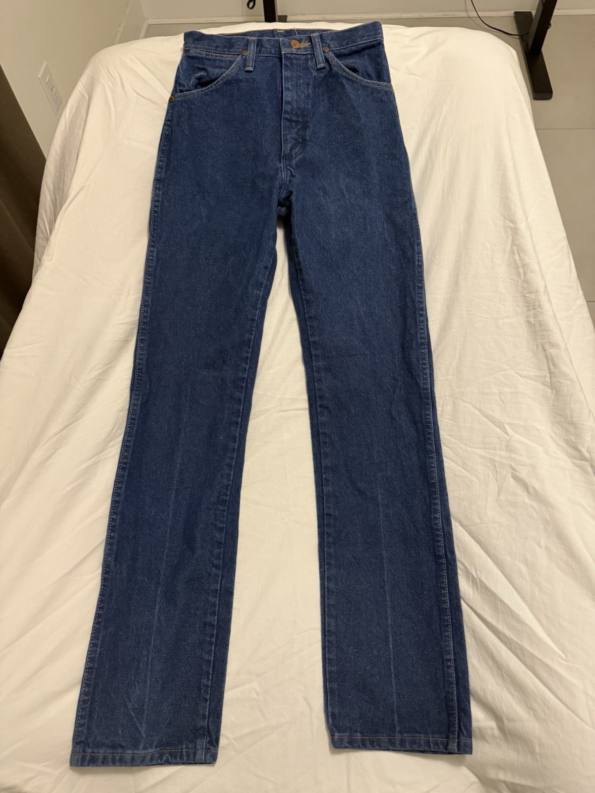 Women’s Wrangler 14mwz 25 X 32 high-Rise Cowboy Cut Slim Fit Made In Usa Vintage