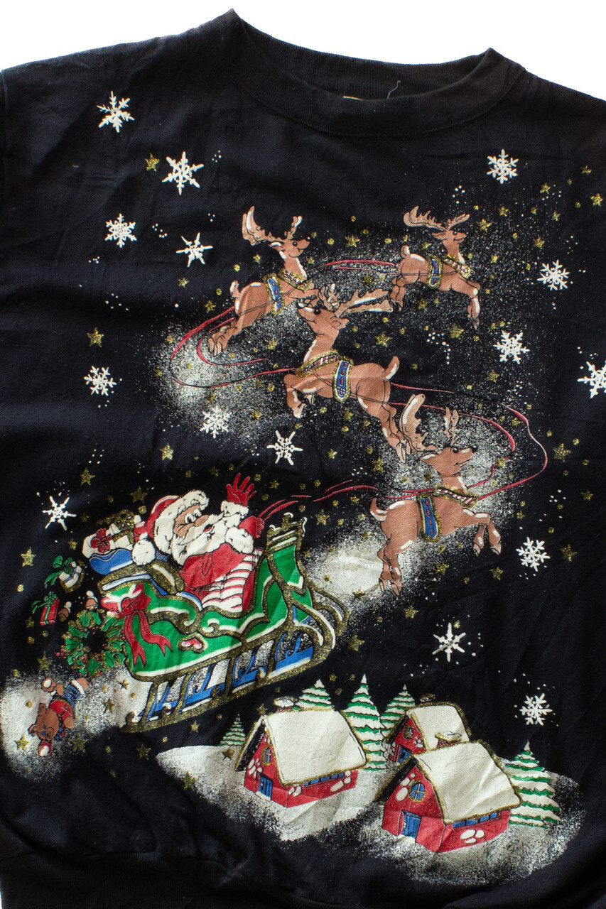 Black Ugly Christmas Sweatshirt 64004