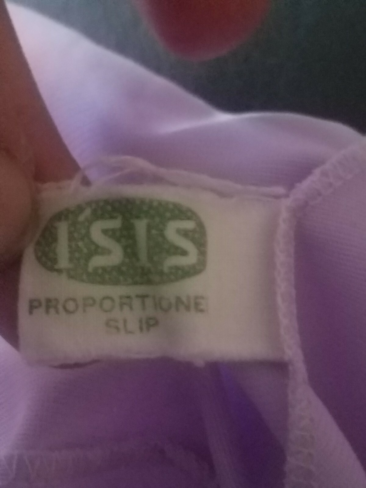 Vintage Isis Slip Size 34 Average Lilac