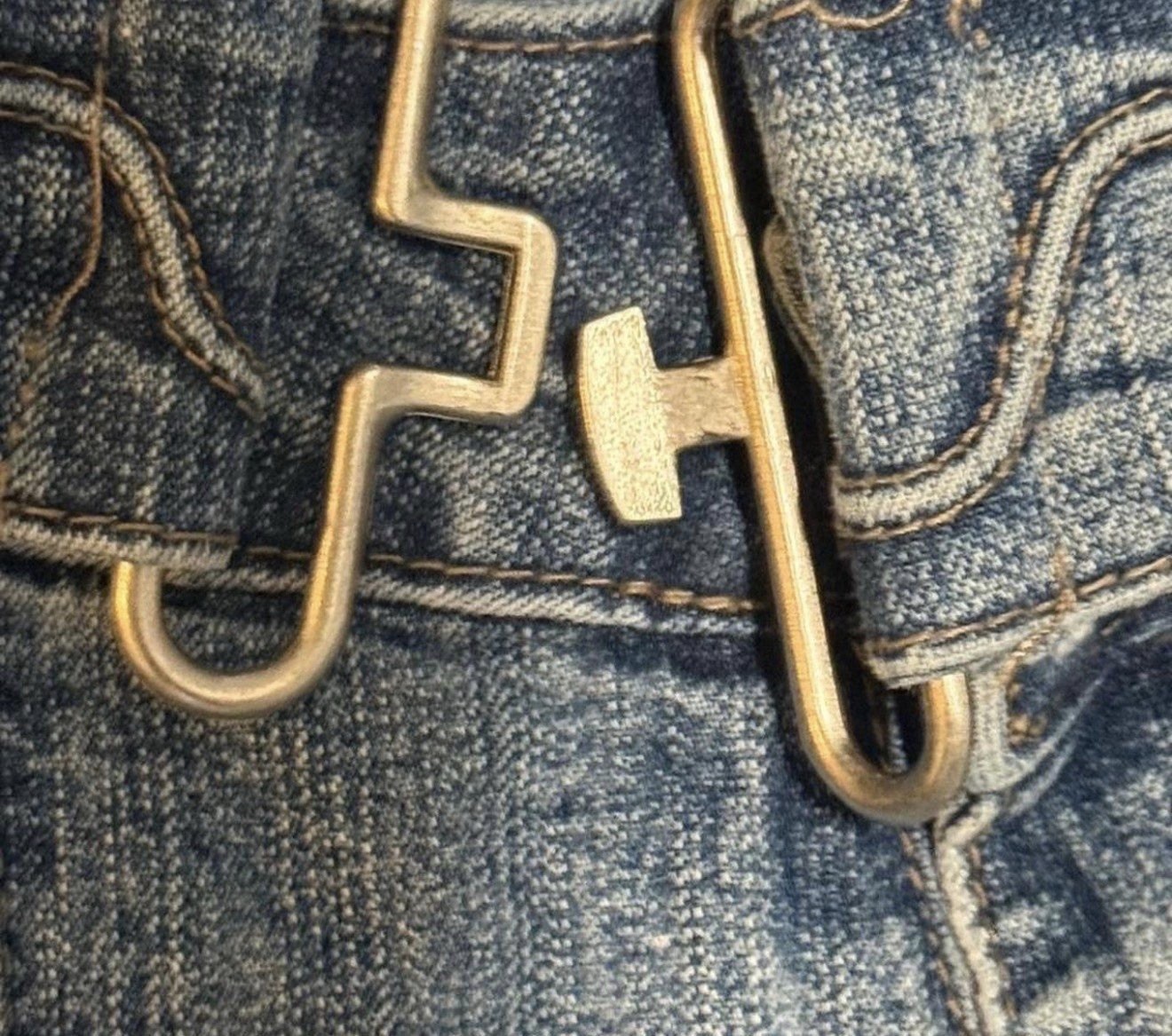 Bubblegum Y2KBlue Bootcut Jeans 7/8 Adjustable Waist BG1956-775AVSZ