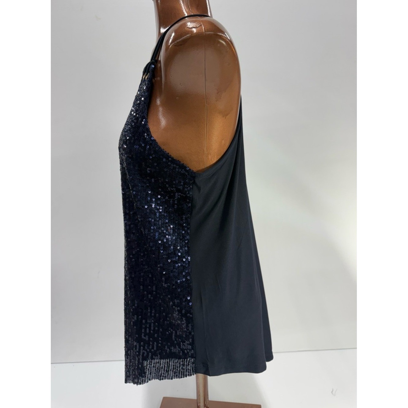 Lavish Sequin top S Y2K Party Glam Coquette Sheer Festival