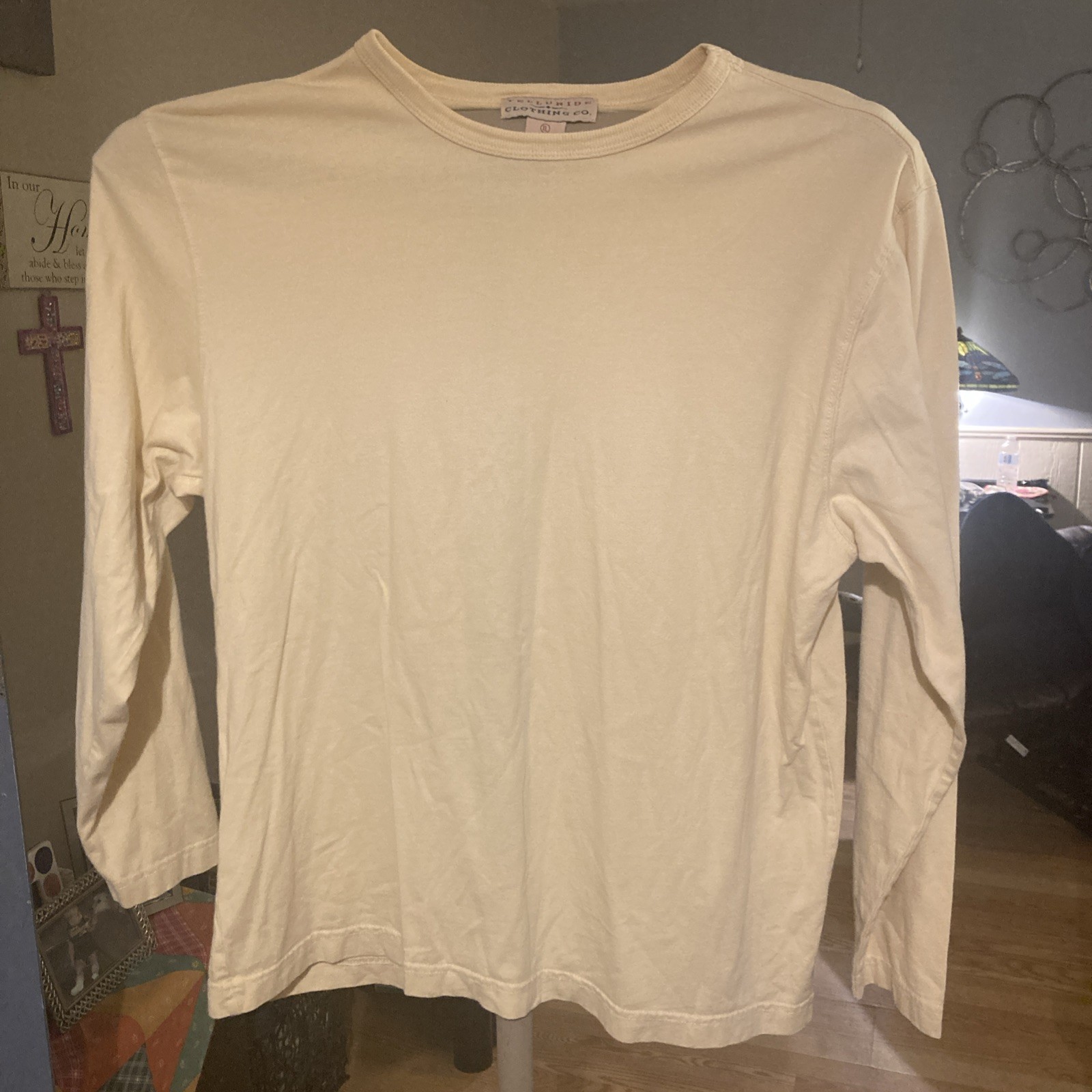 Telluride Clothing Co Women&rsquo;s XL Yellow Long Sleeve Shirt Top